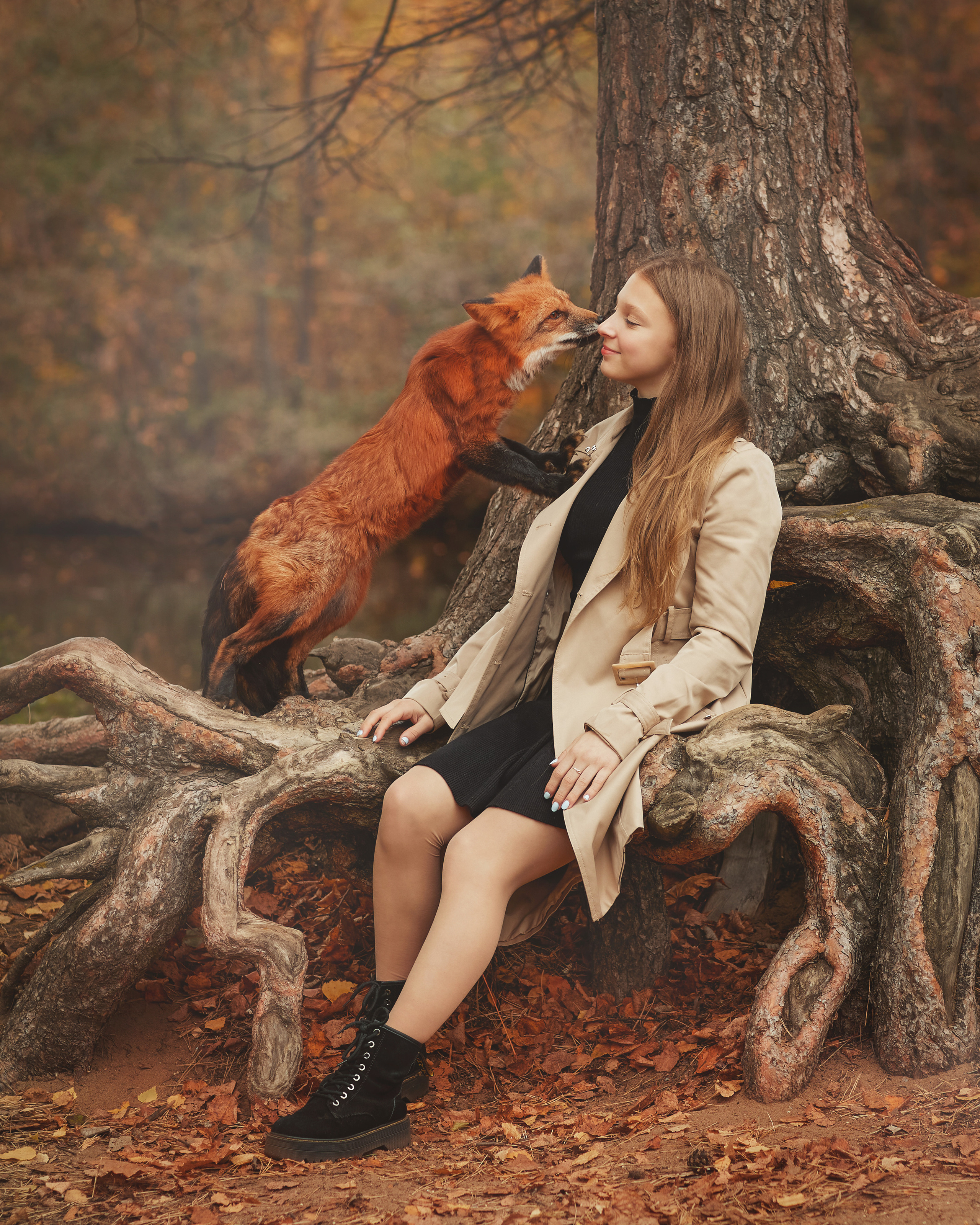 Фотосессия с дикими и домашними животными. Профессиональный фотограф в Москве Наталья Белова
