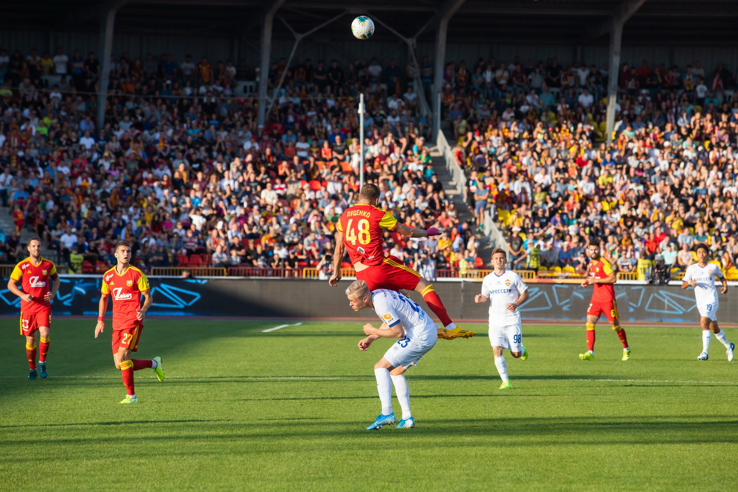 Арсенал 1-2 ЦСКА (1 сентября 2019). Репортажный фотограф Алексей Пирязев