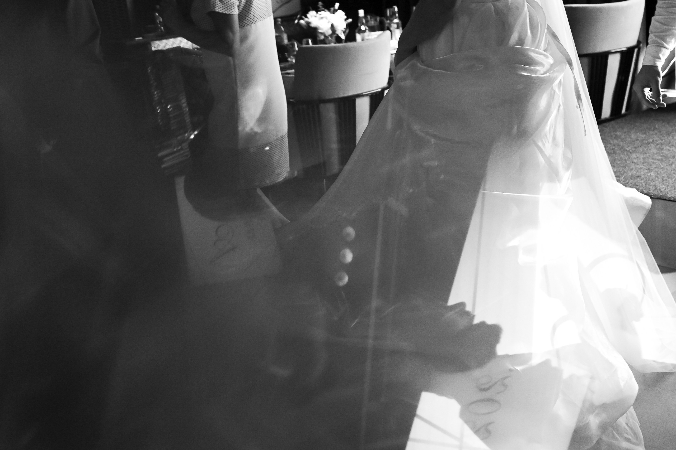 Black and white film. <3