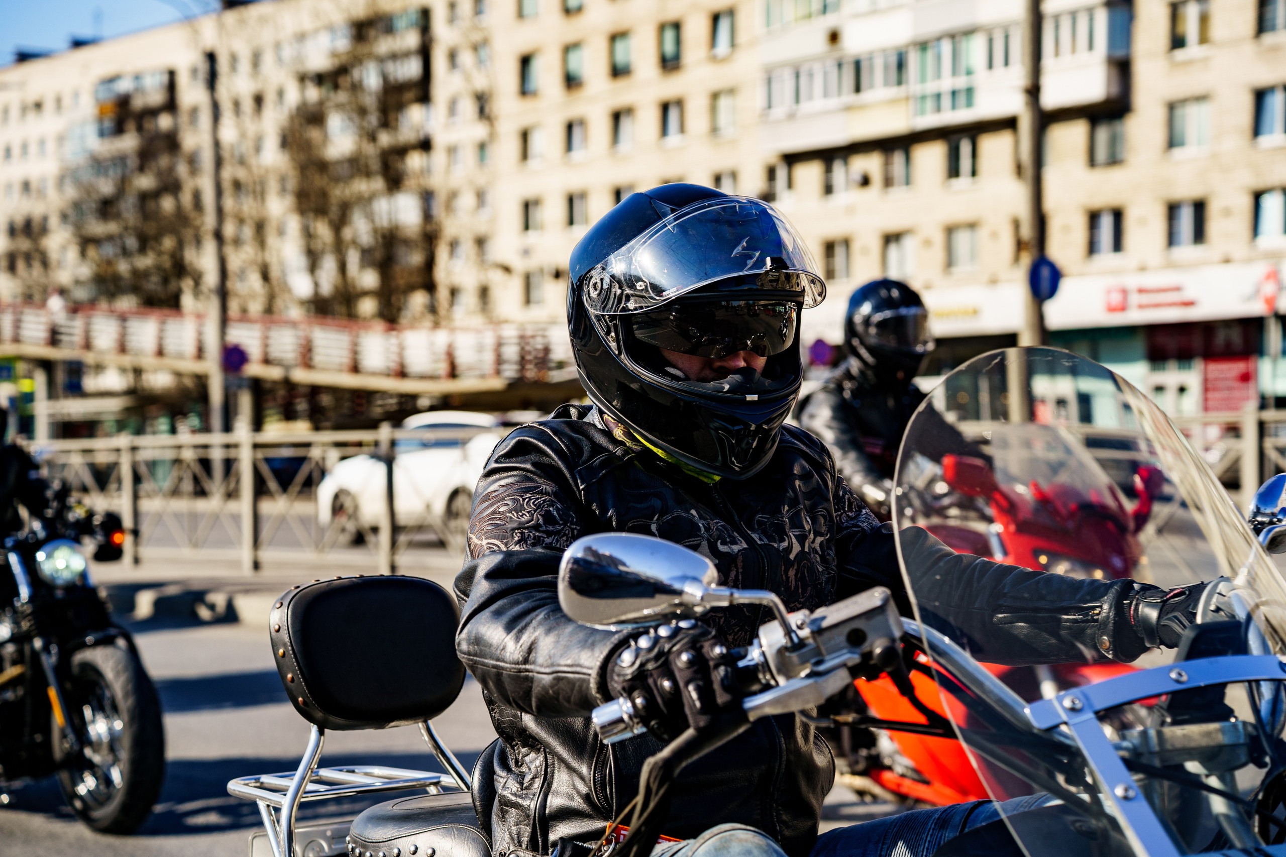 Прохват мотоклуба Norman Riders ч.1. Концертный и репортажный фотограф в Санкт-Петербурге Слава Пахомов