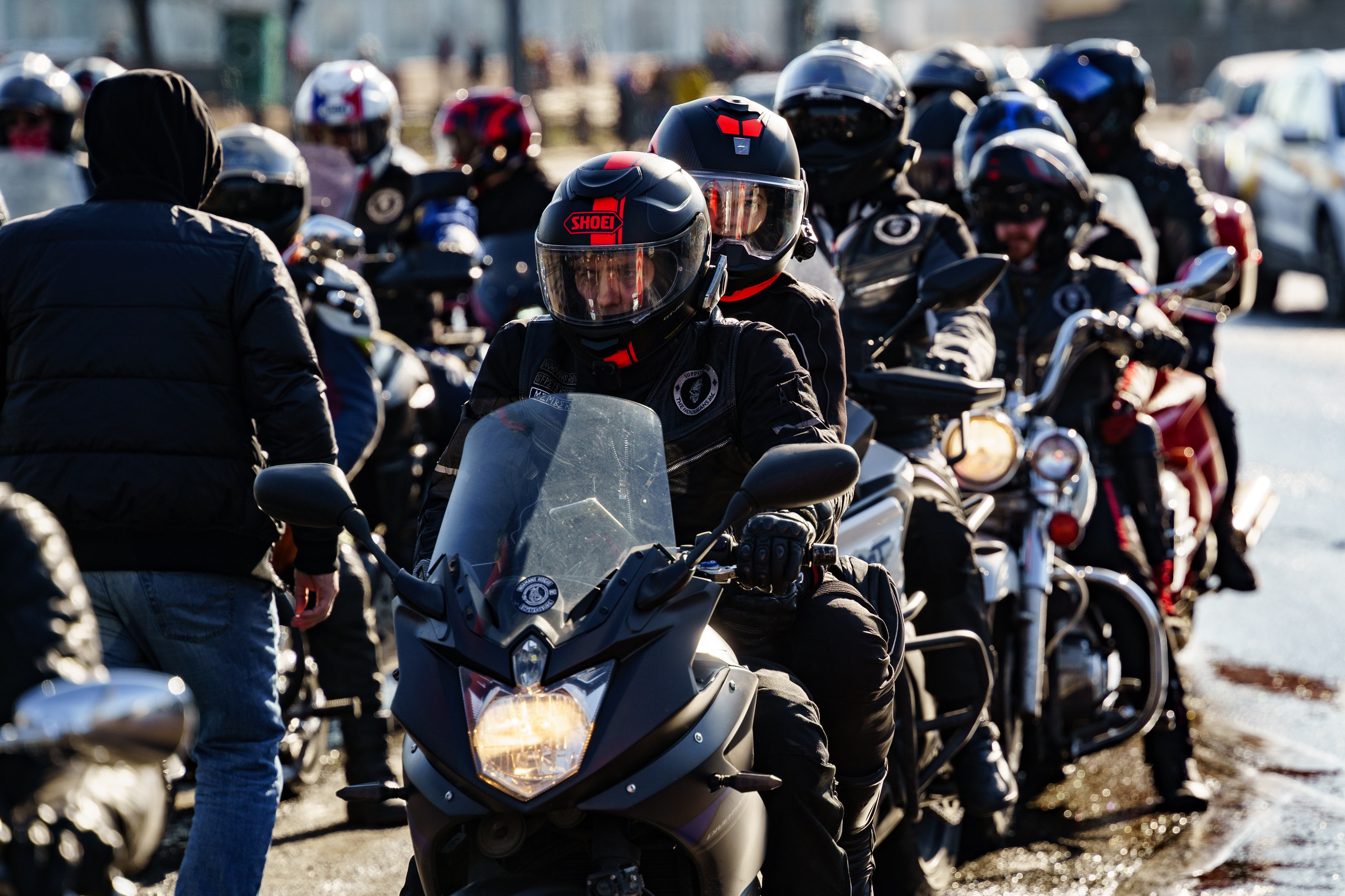 Прохват мотоклуба Norman Riders ч.1. Концертный и репортажный фотограф в Санкт-Петербурге Слава Пахомов