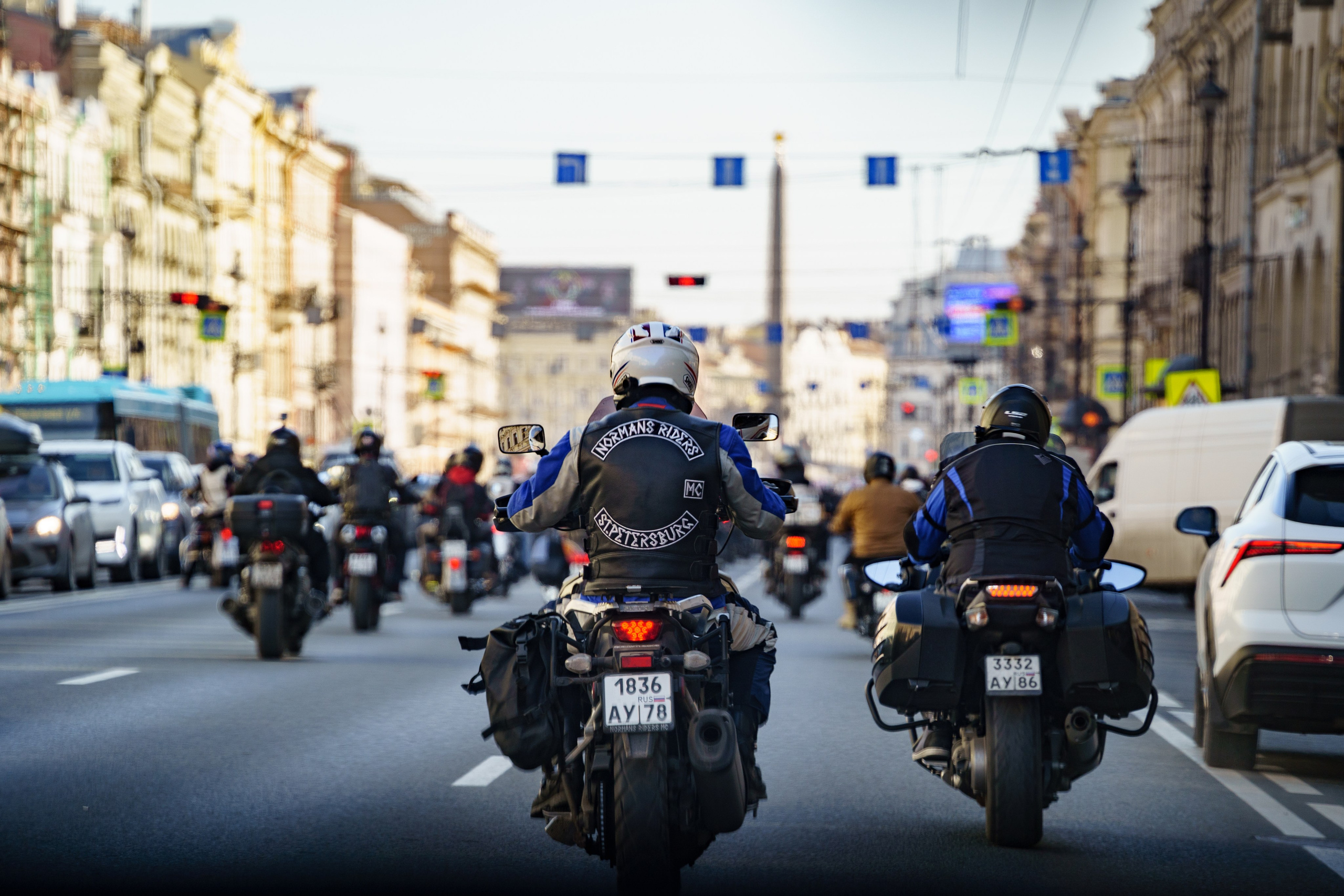 Прохват мотоклуба Norman Riders ч.1. Концертный и репортажный фотограф в Санкт-Петербурге Слава Пахомов