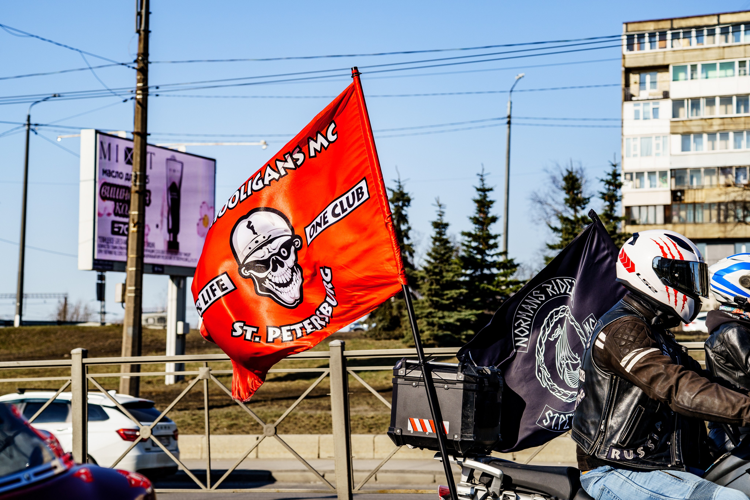Прохват мотоклуба Norman Riders ч.1. Концертный и репортажный фотограф в Санкт-Петербурге Слава Пахомов