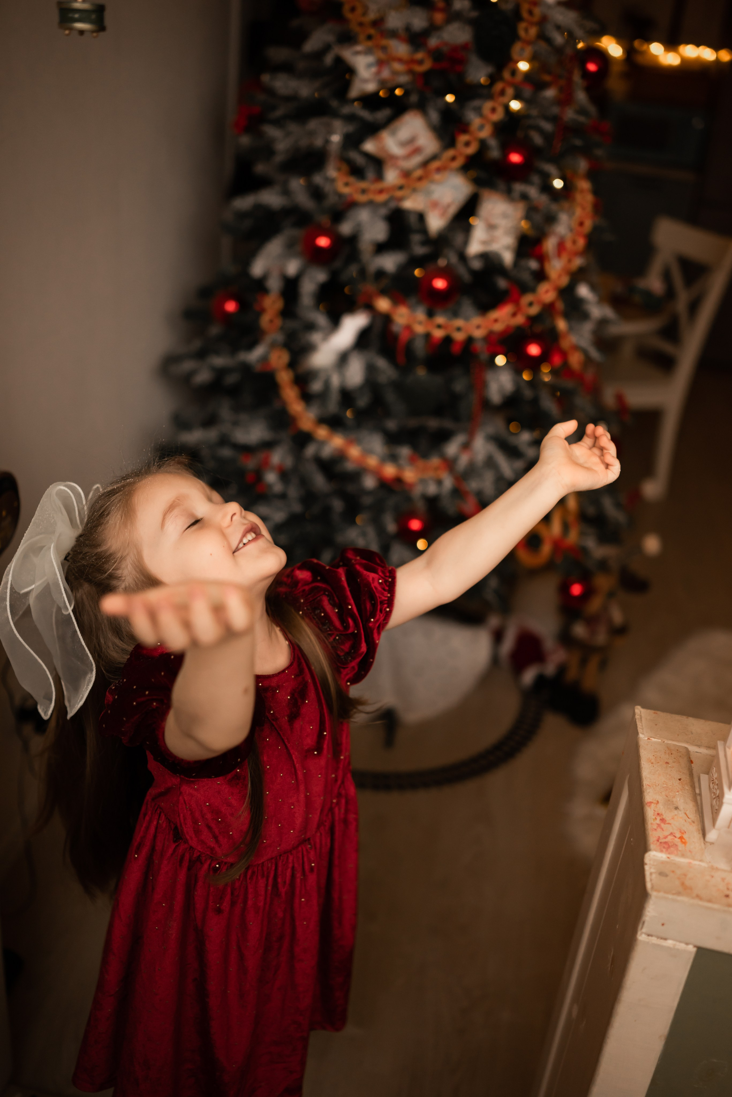 Новогодняя история Варвары. Фотограф Ксения Огородова портфолио