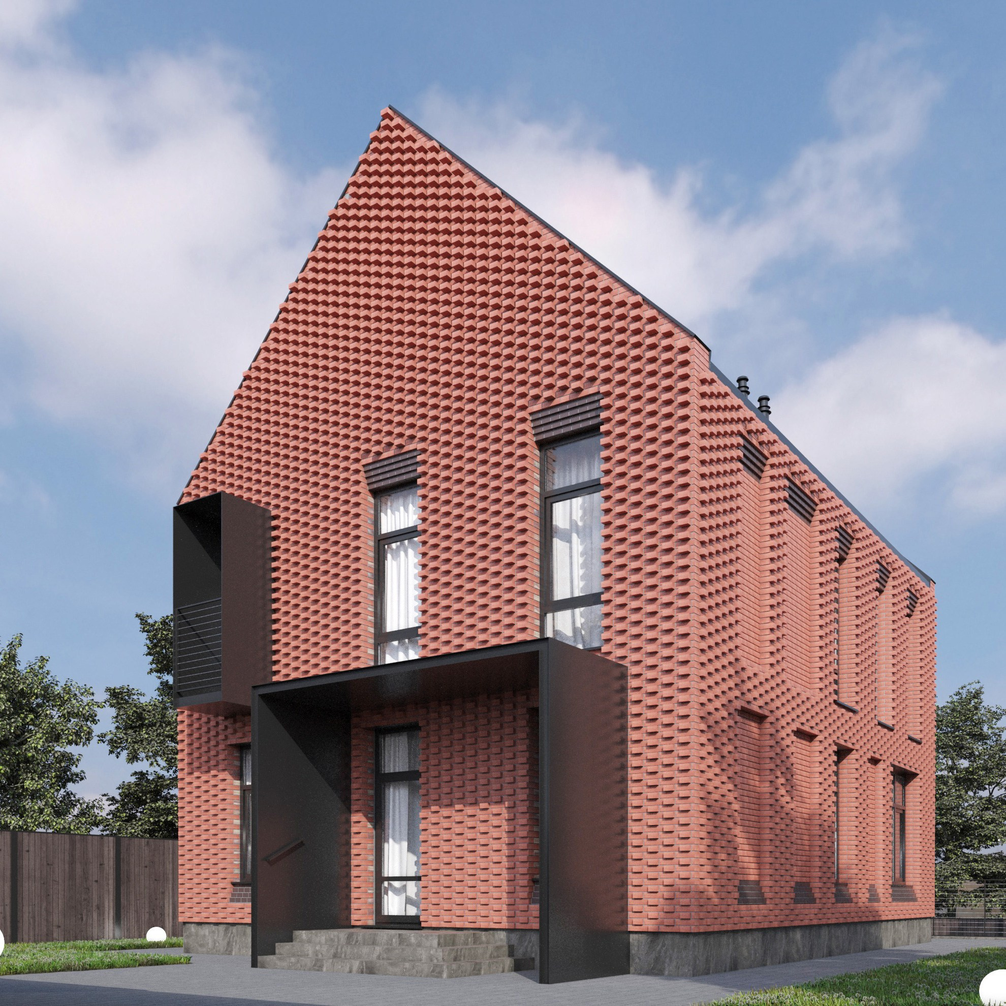 Brick_house. SAAS Селиванов Алексей Архитектурная Студия