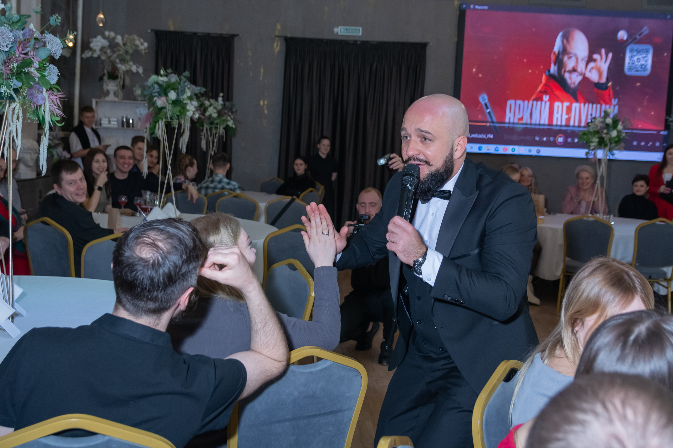 Свадебное чаепитие для молодоженов