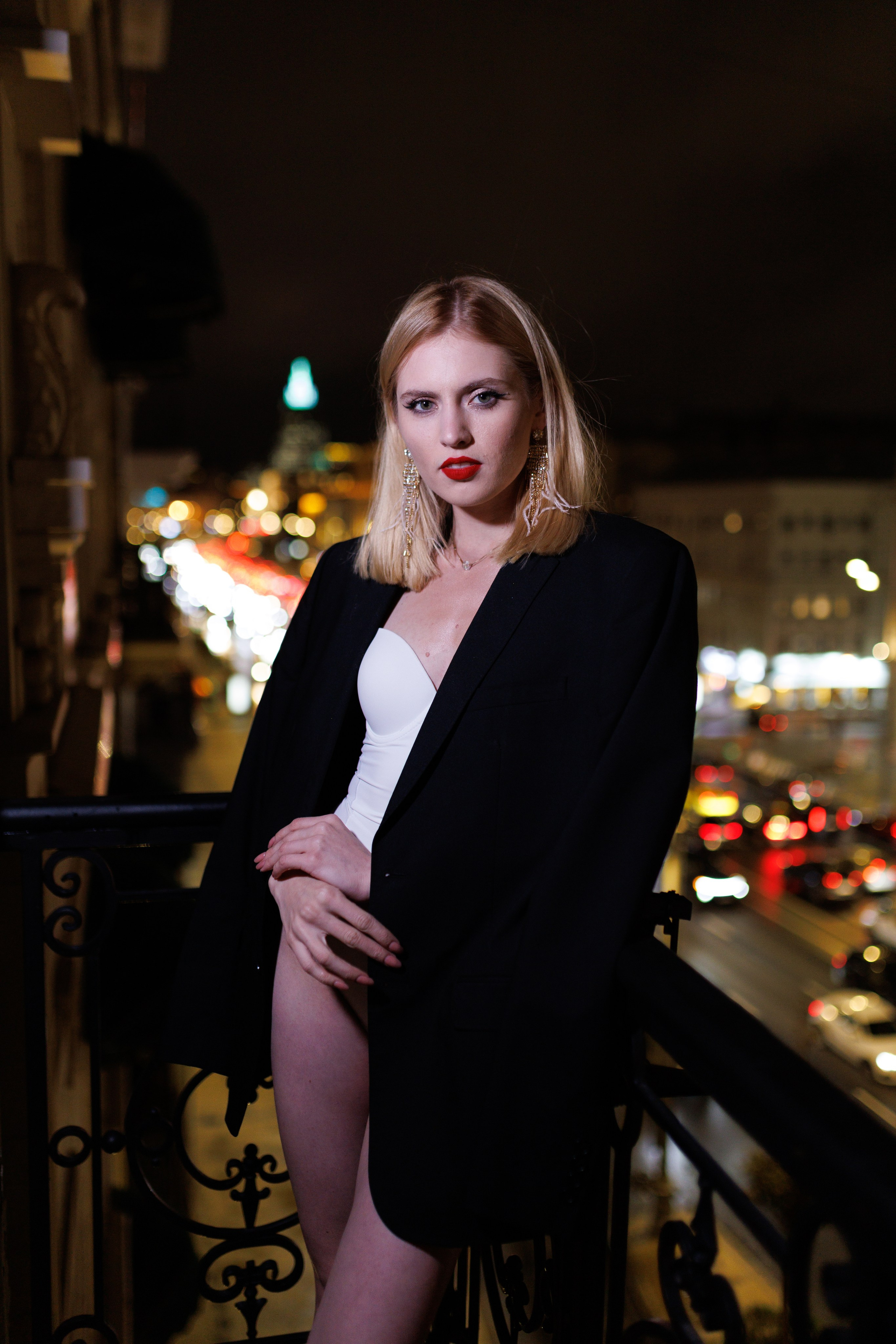 Ночной вид на садовое кольцо. Главная