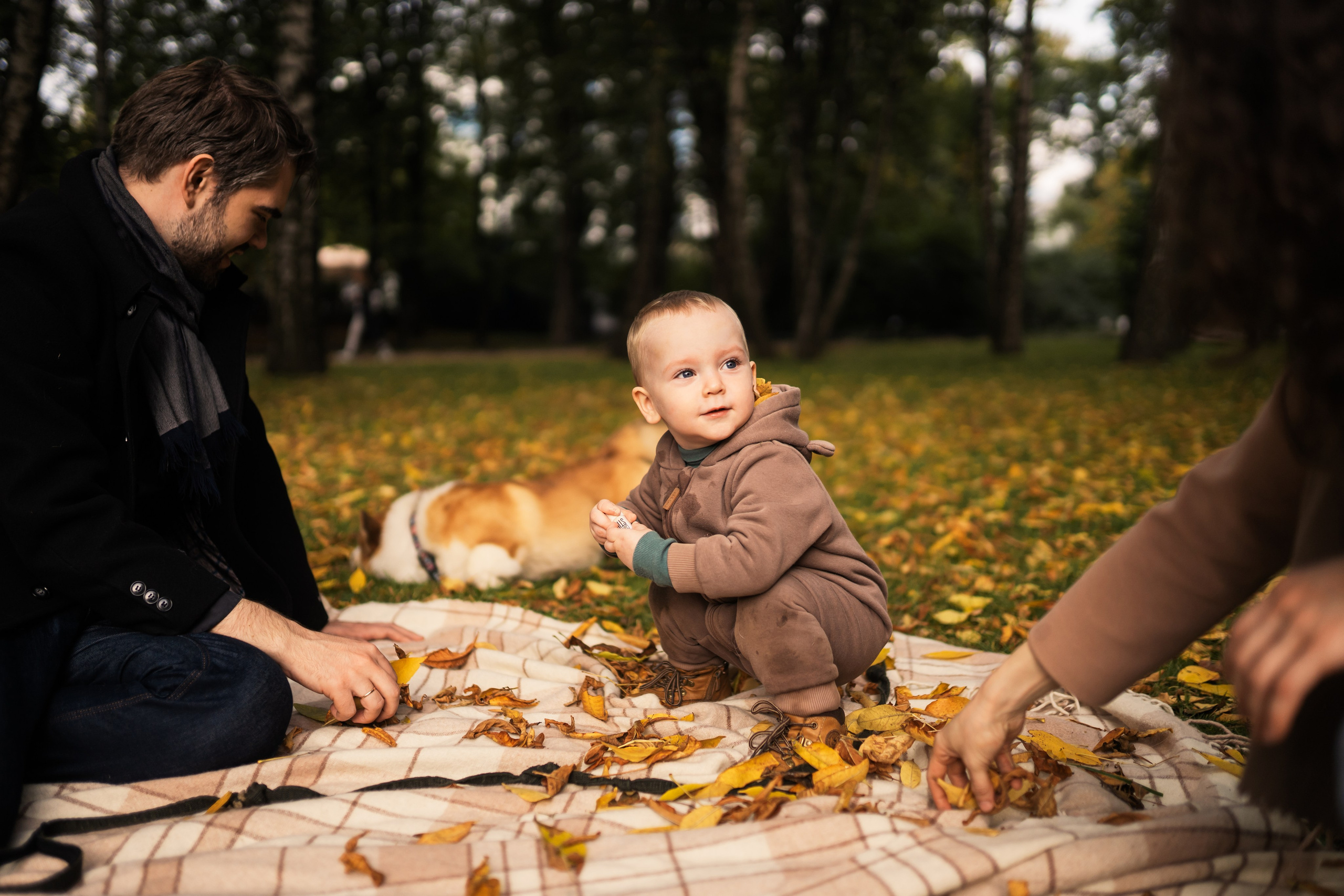 Сентябрь. Таврический парк. Семейный и детский фотограф в Санкт-Петербурге Дарина Герчиу