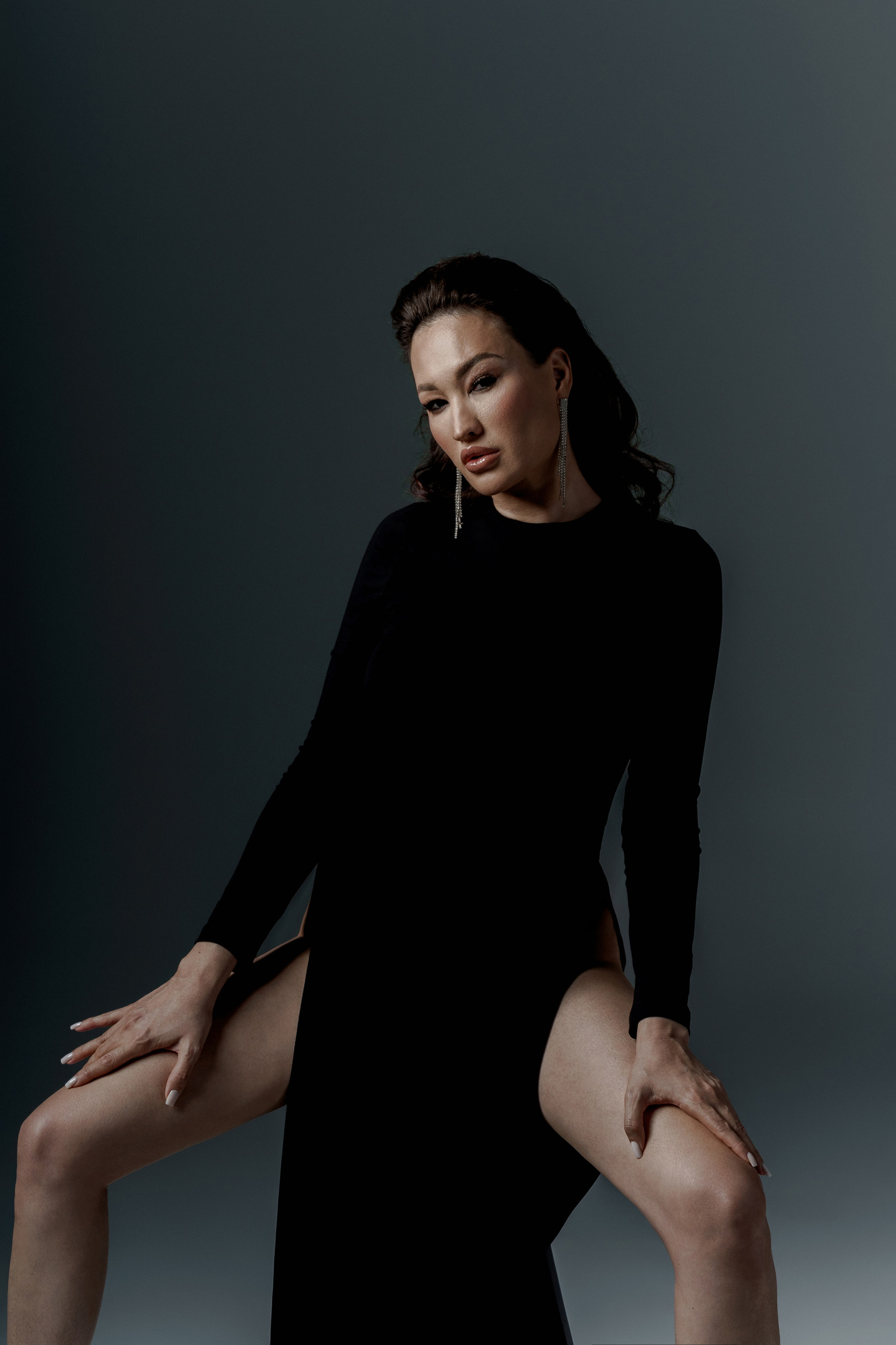 Портрет девушки на профессиональной фотосессии в Анапе  