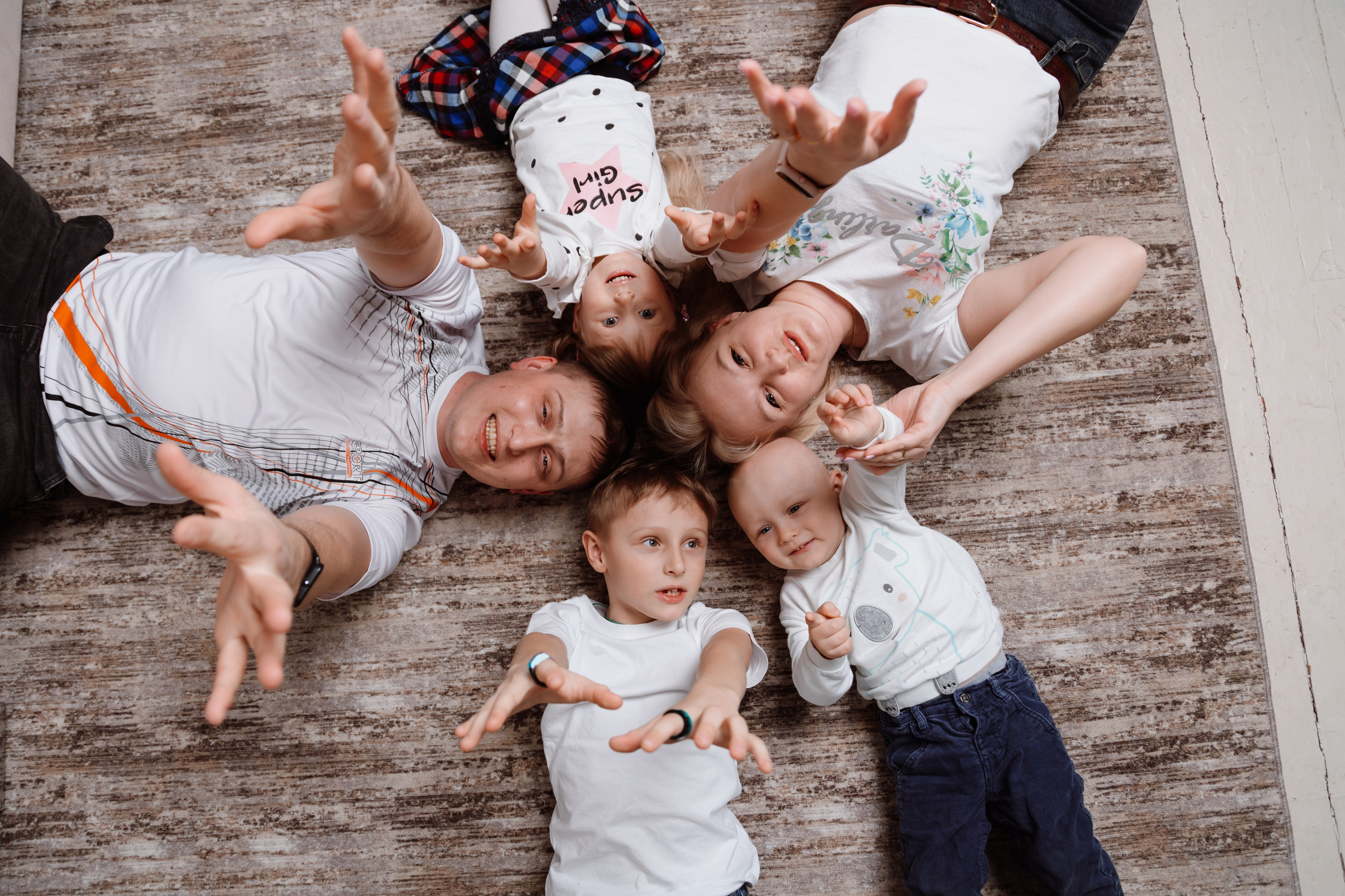 Большая семейная фотосессия. Профессиональный фотограф Надежда Антонова