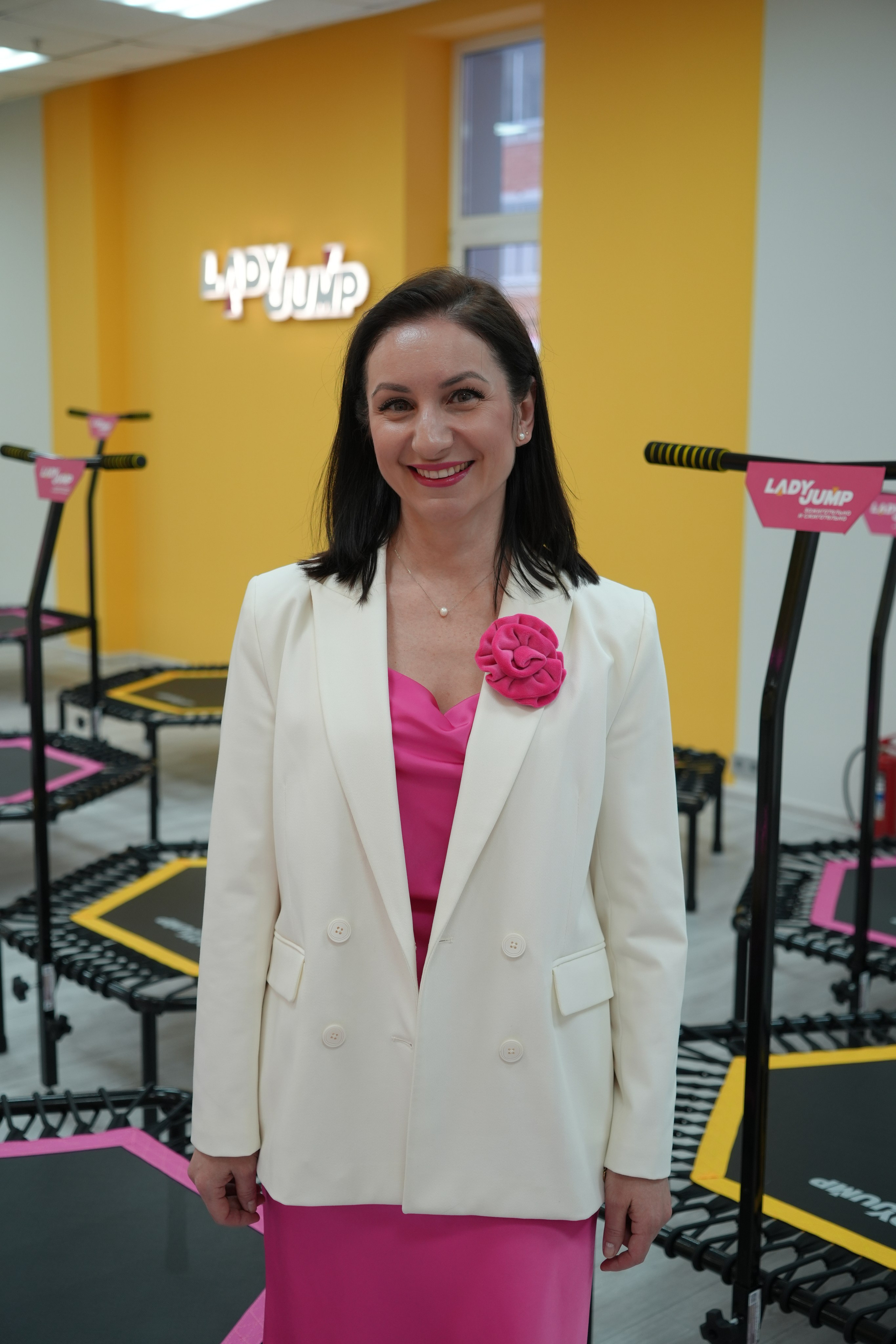 Открытие батутного центра «Lady Jump». Видеограф и Фотограф в Москве