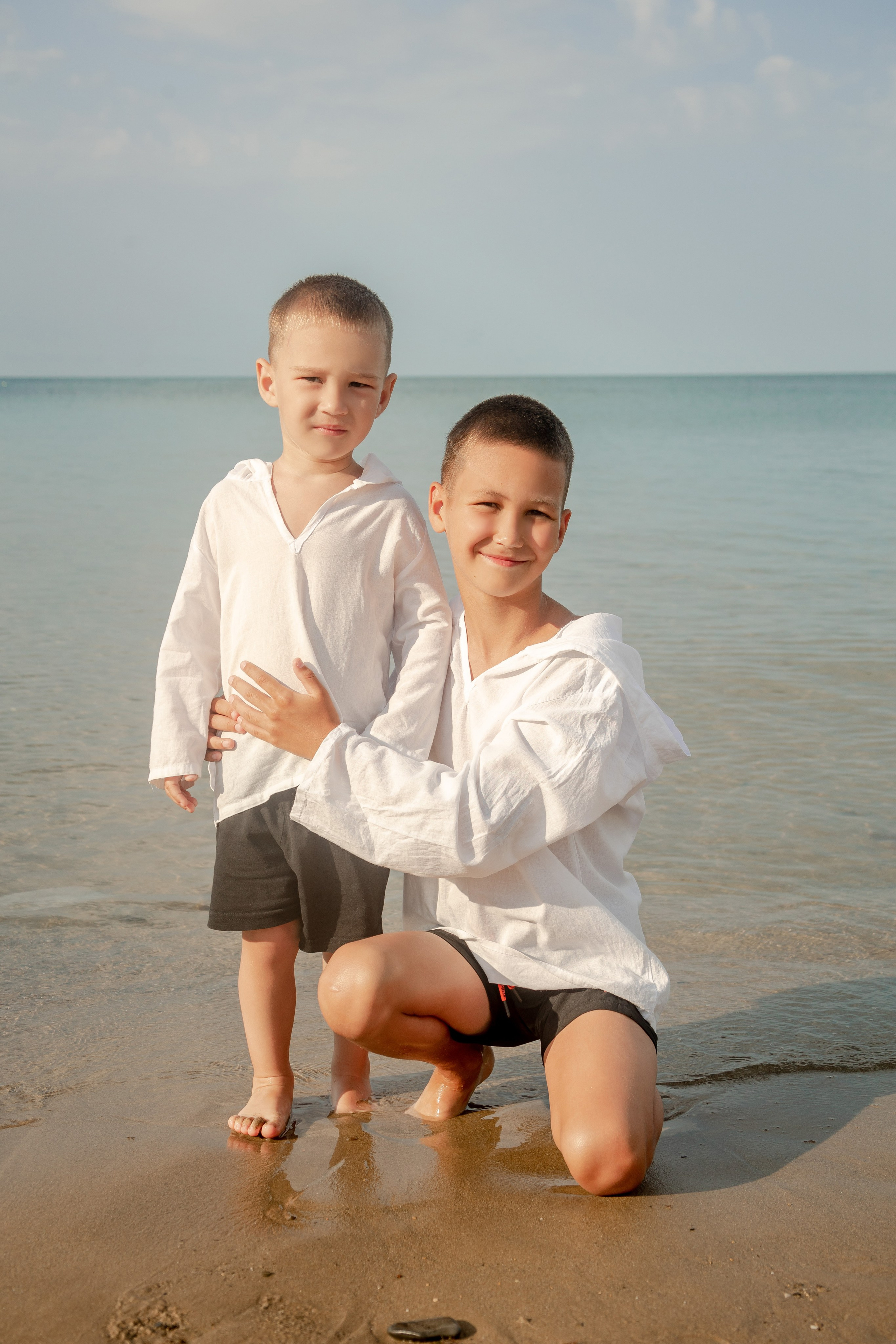 Соня с сыновьями. Фотограф в Геленджике, Архипо-Осиповке, Абрау-Дюрсо, Кринице Виктория