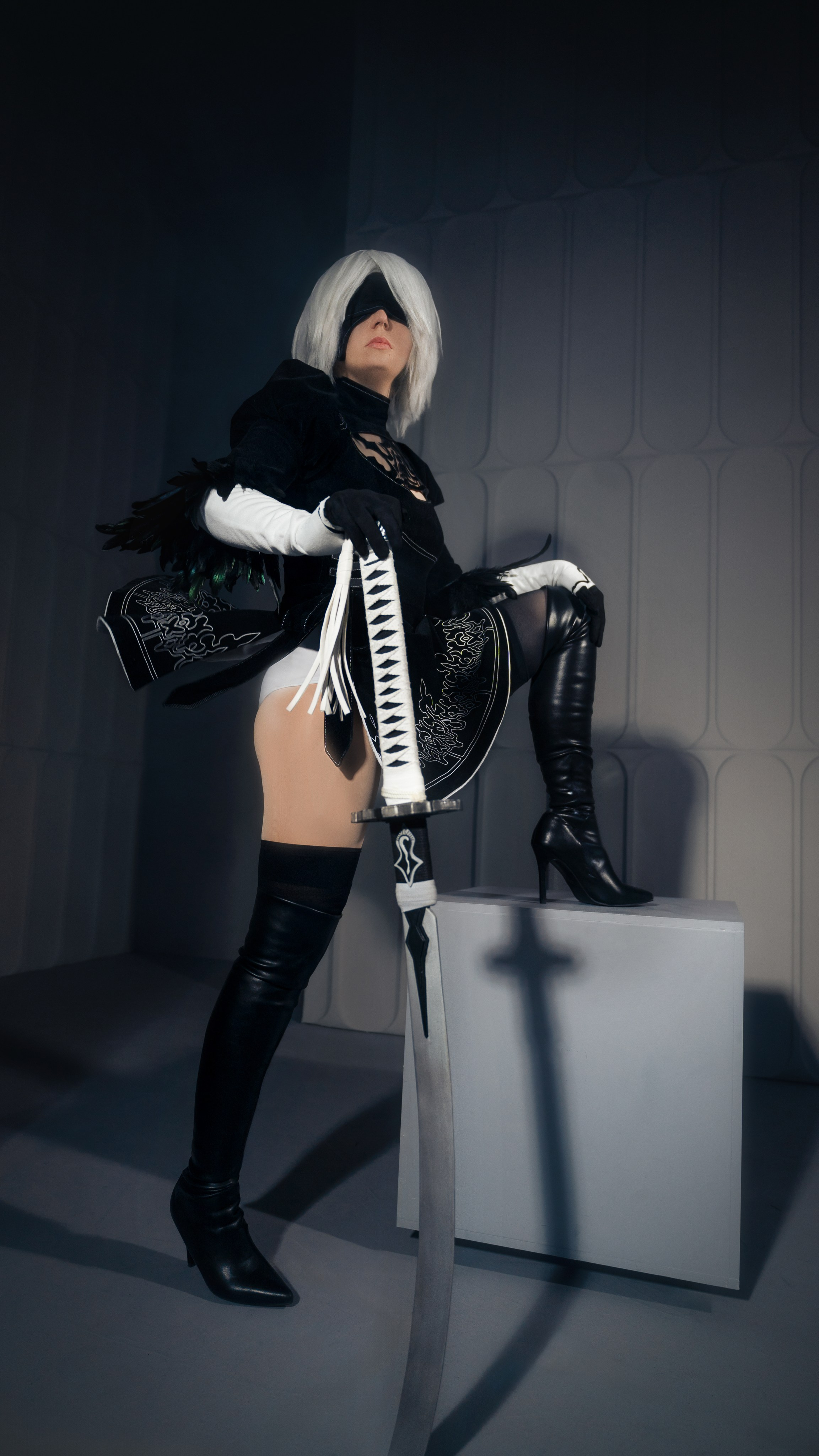 2B из игры и аниме Nier Automata (Plaesthetica). Арт и семейный фотограф/видеограф Алексей Симкин
