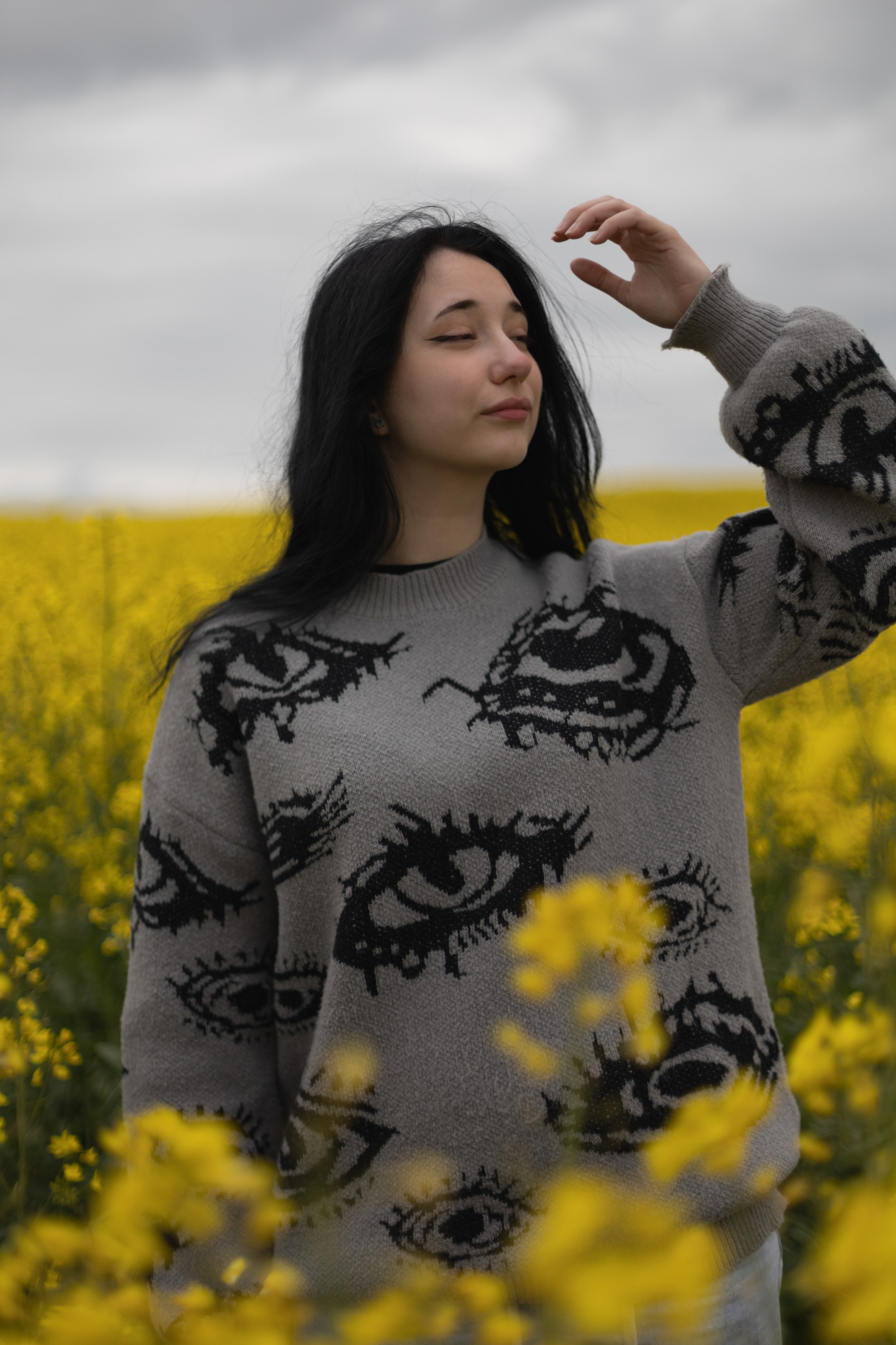 Полина Л — (Рапсовое поле). — Digital Noise —