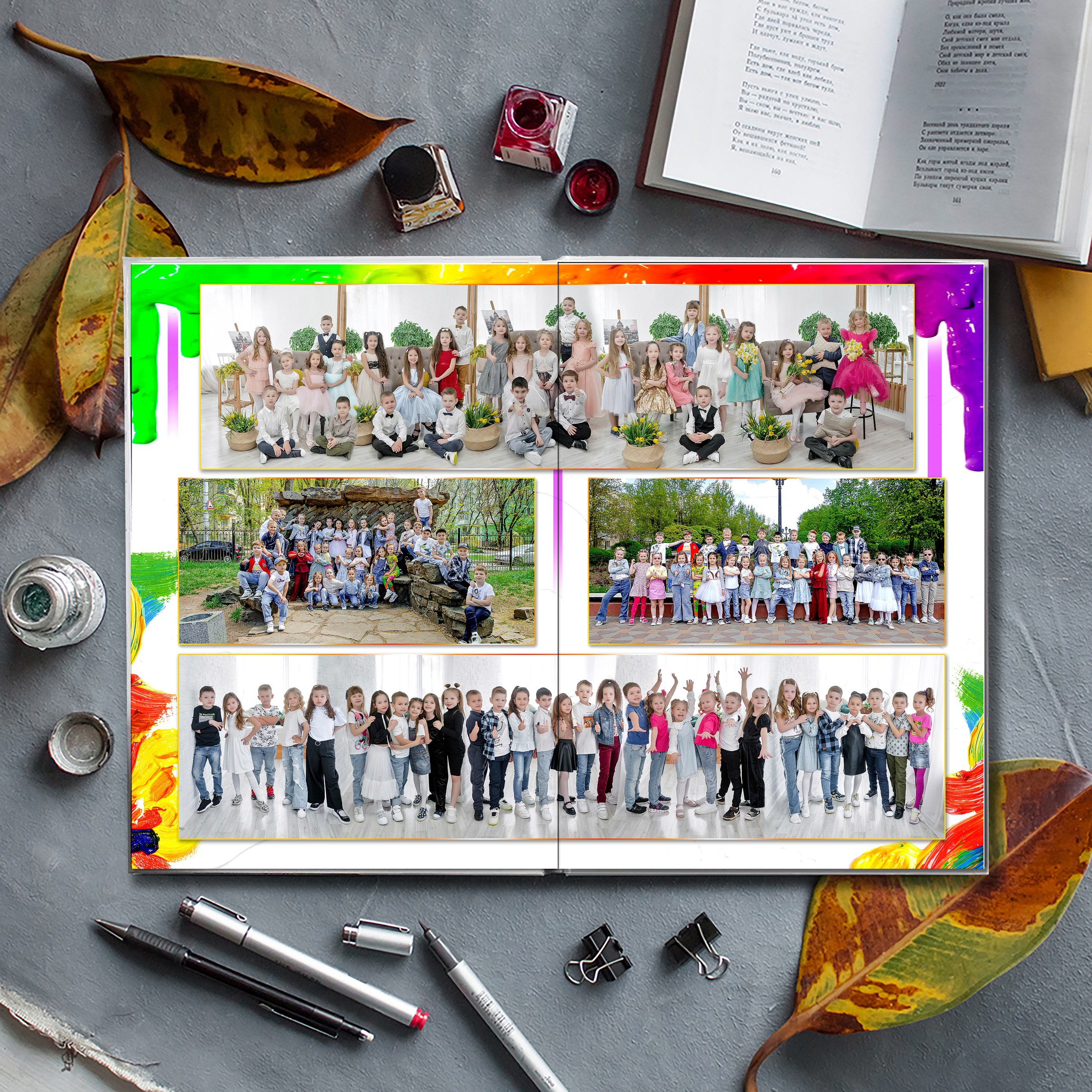 Выпускной альбом детского сада (Дизайн № 107). Современные Выпускные Альбомы в Ростове-на-Дону
