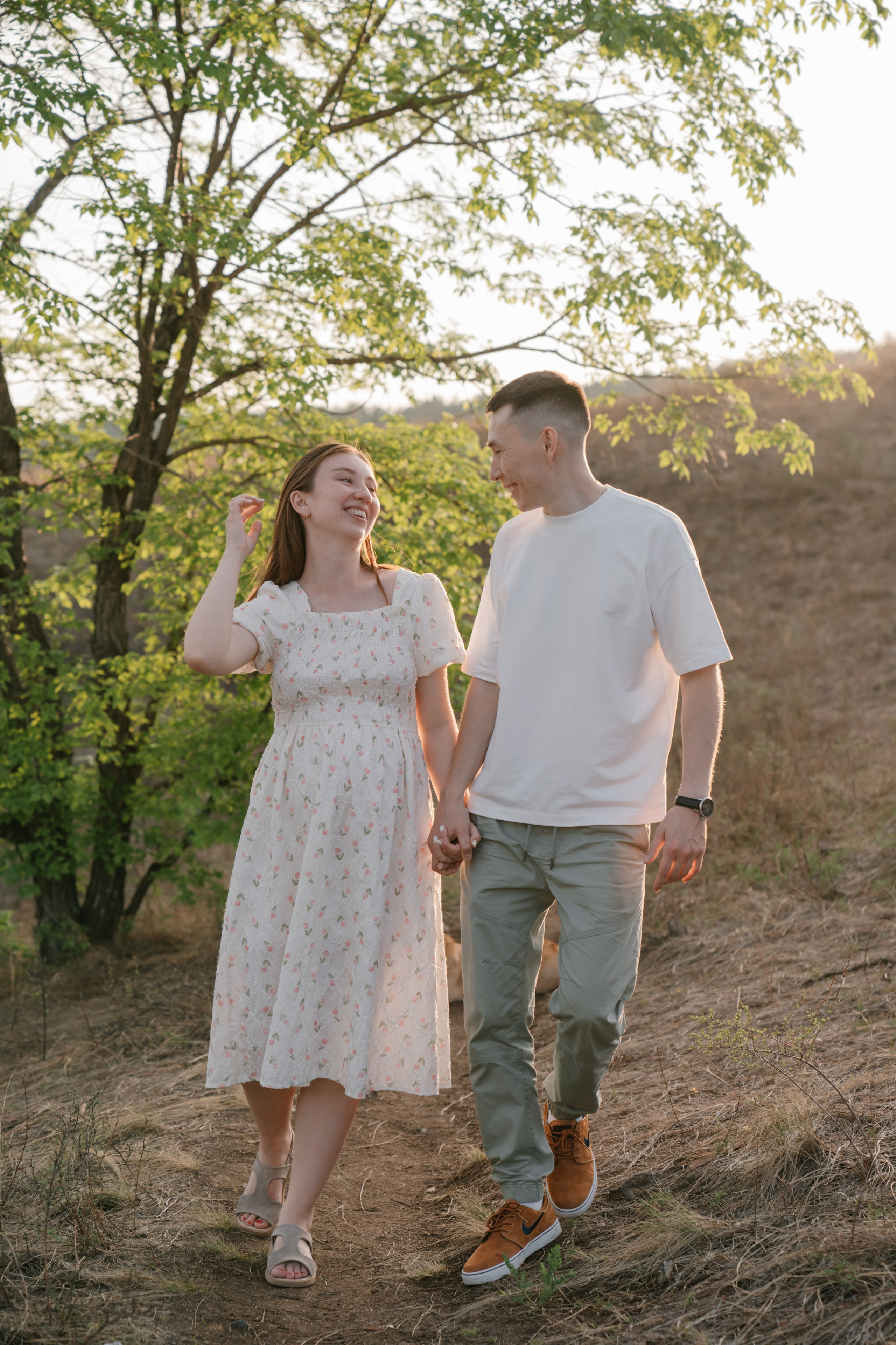 На закате. Евгения Арефьева — свадебный и портретный фотограф в Чите