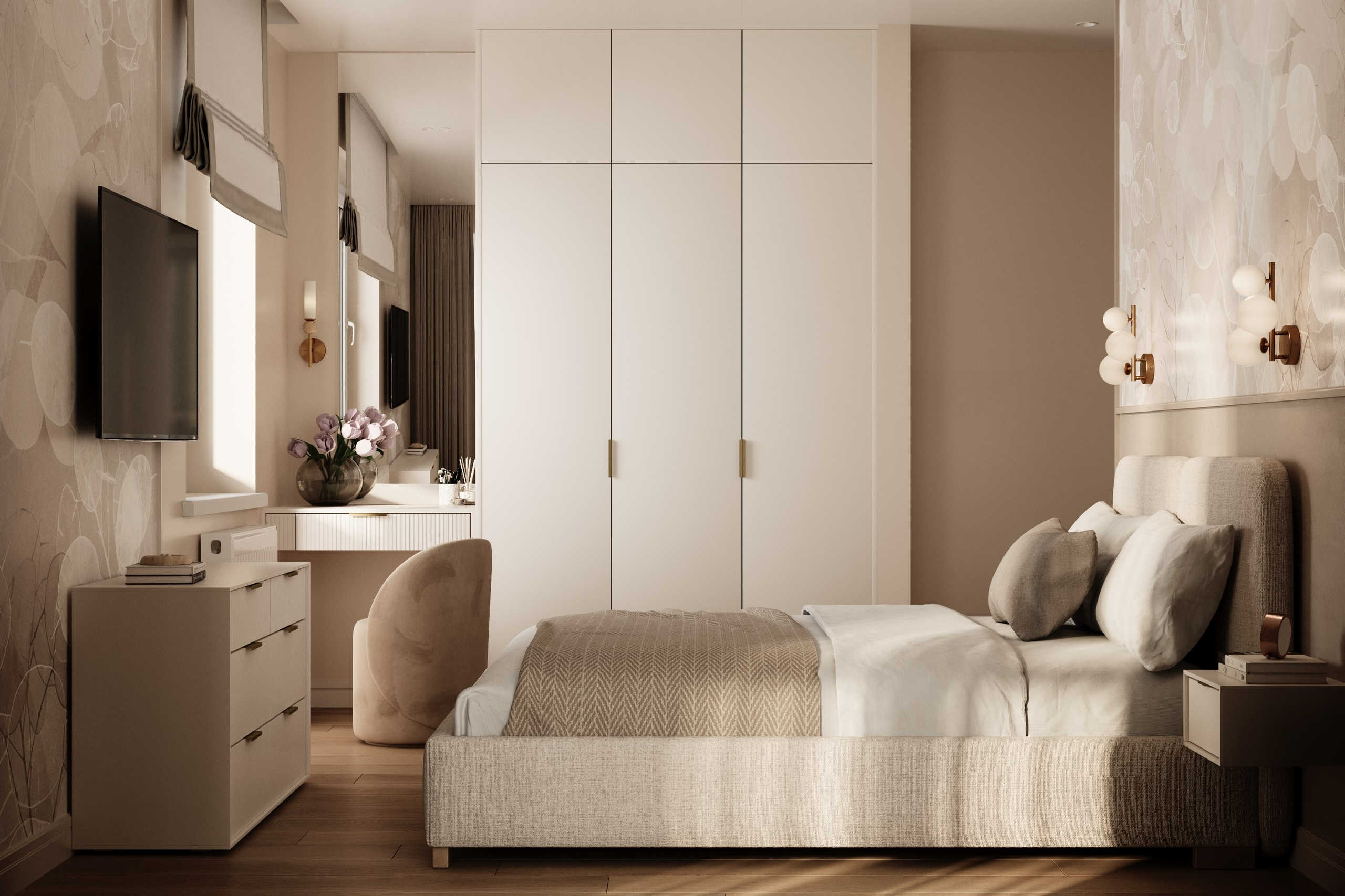 ЖК Яратам 78.2 м². Дизайнер интерьера квартир и частных домов в Казани