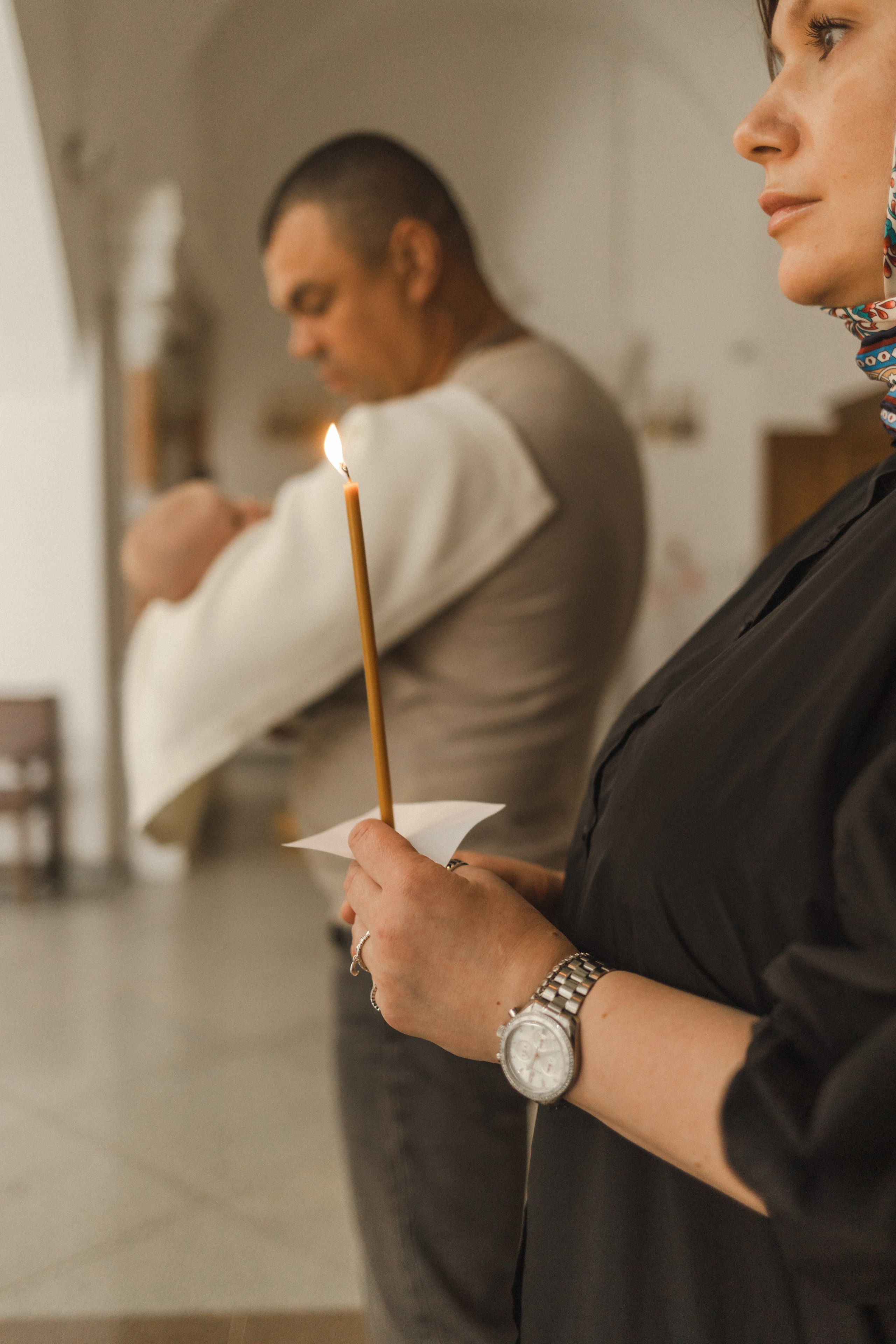 Крещение Стефании. Семейный фотограф в Москве