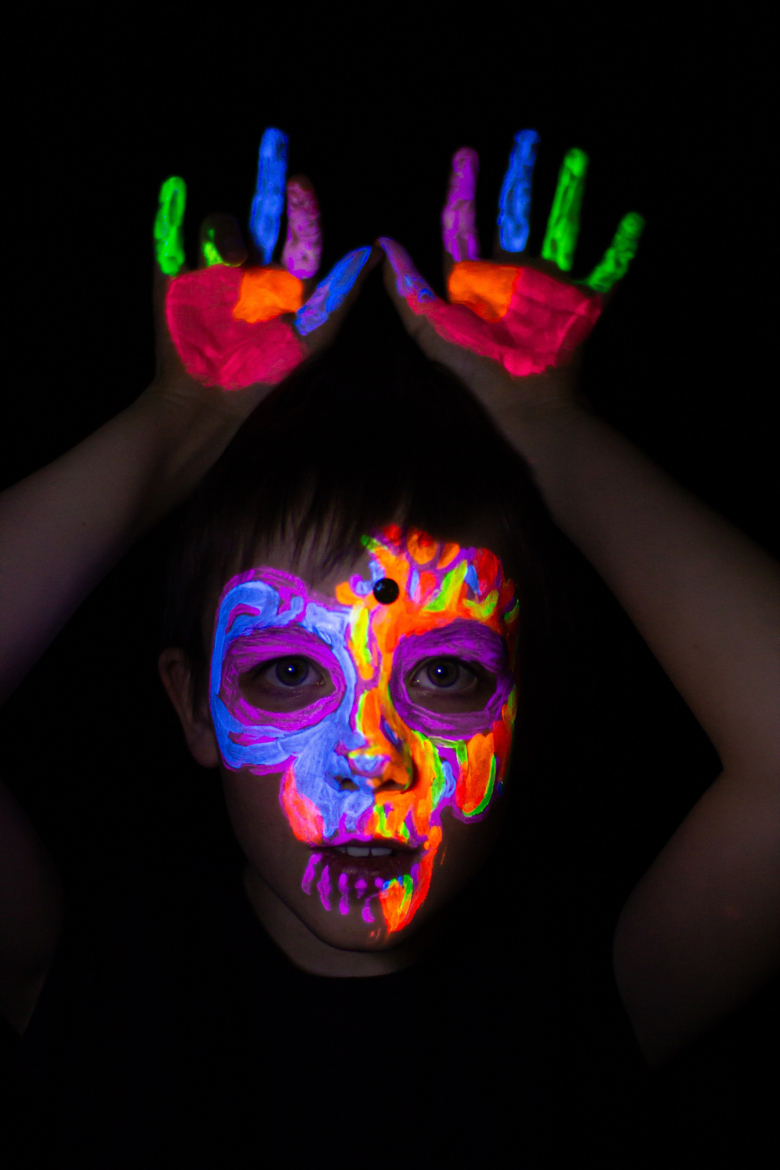 Детские съемки с красками. Фотограф в Хабаровске Юлия Чванова