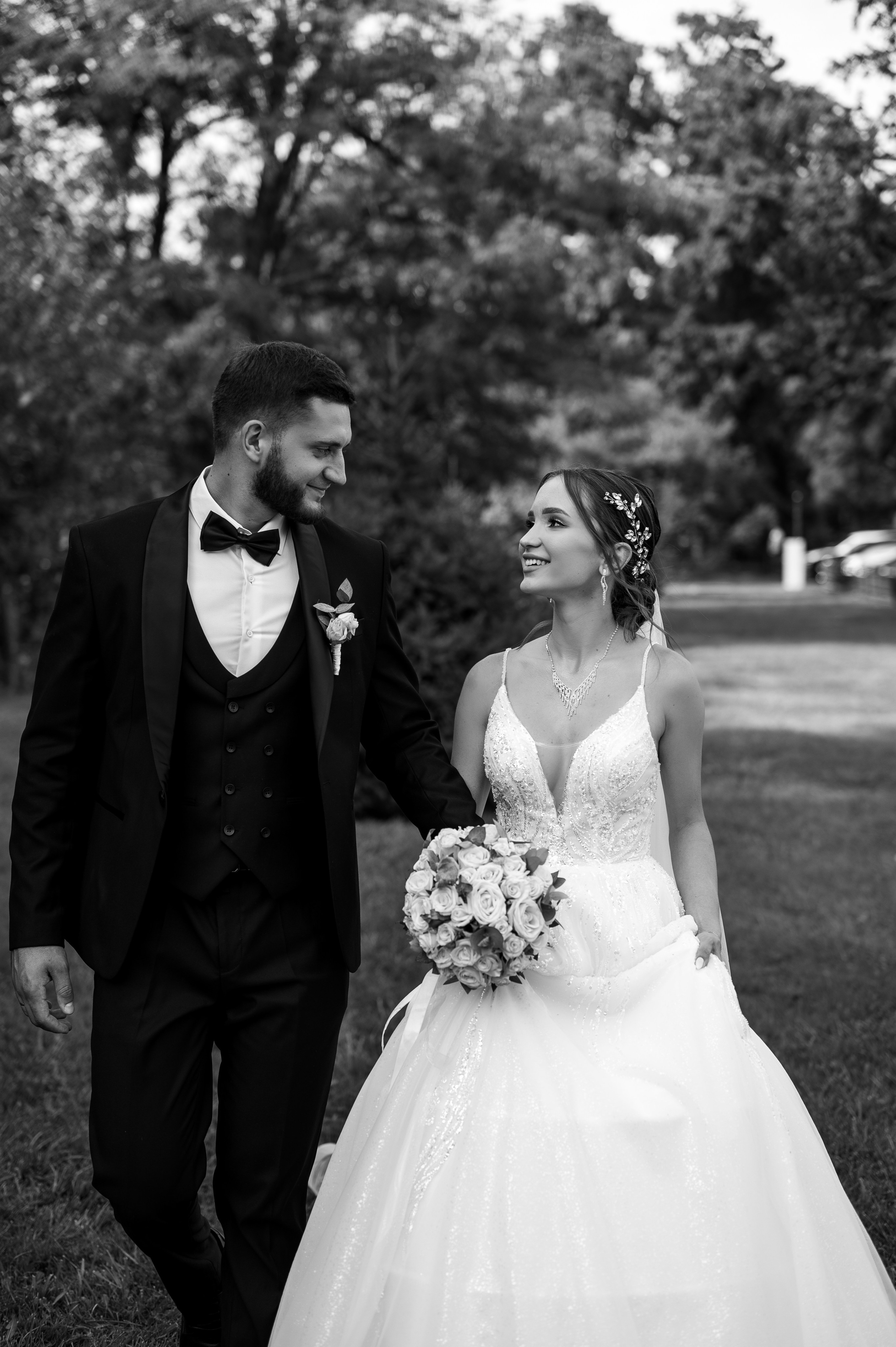 Свадьба (прогулочная съёмка). Свадебный и семейный фотограф в Краснодаре Алина Мельник