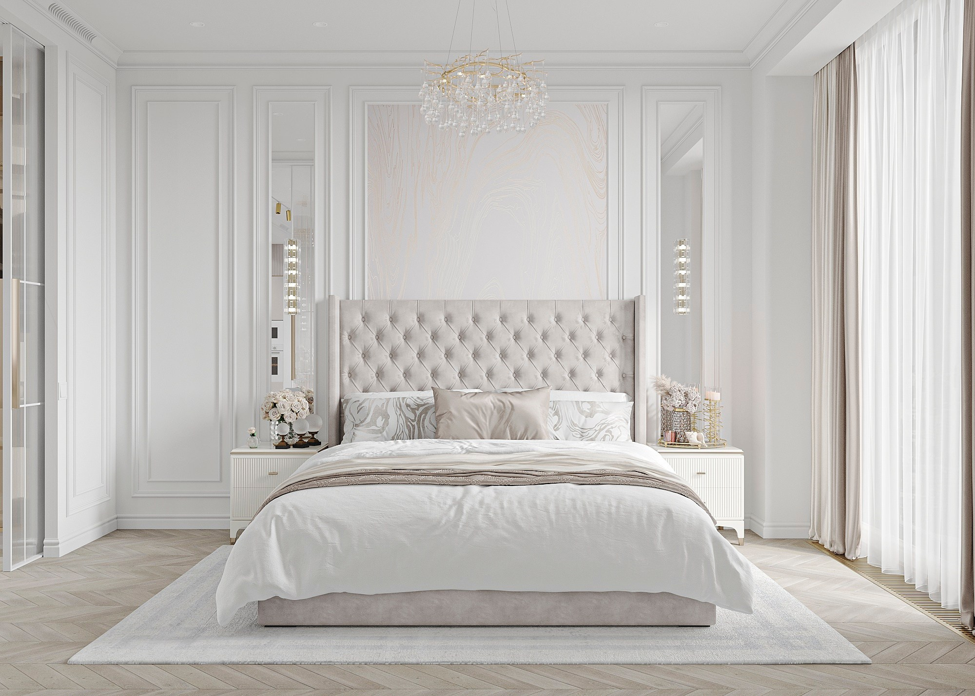 ЖК PRIME PARK 5 (МОСКВА) 55 КВ.М. Irina Balykina — Interior 3D Visualisation