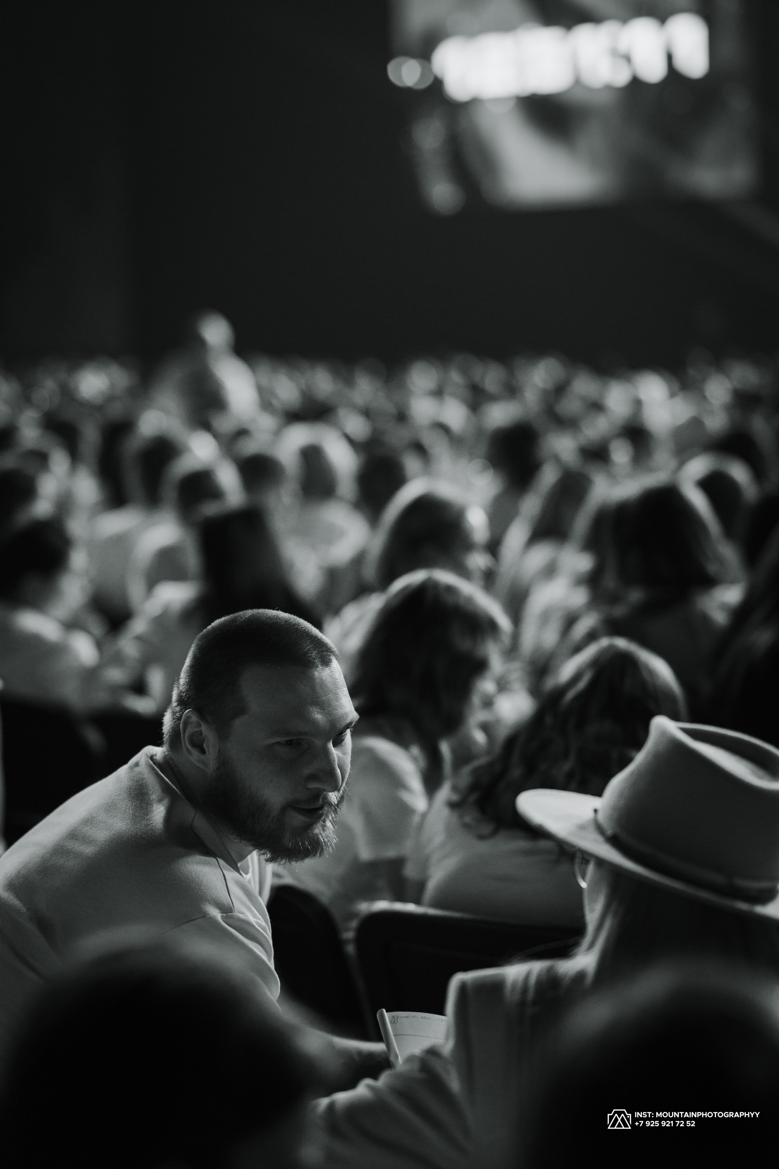 Training Sedi Kasparova " The voice”. Photographe basé à Moscou