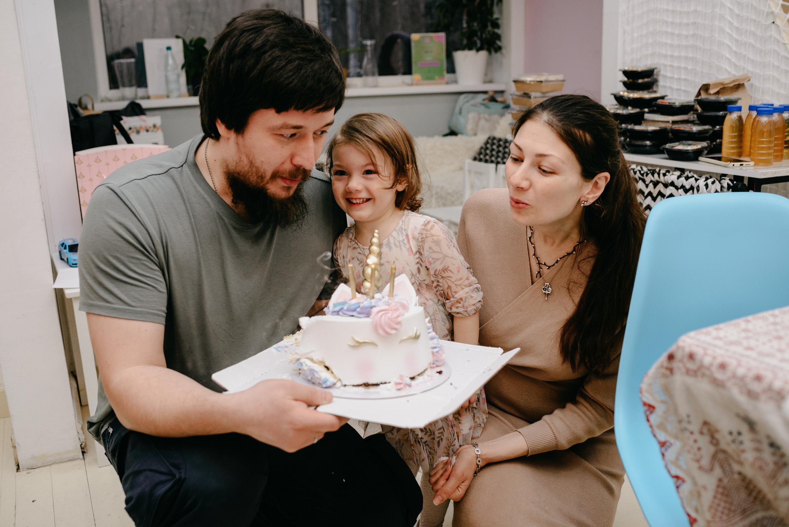 День рождения Марфы. Фотограф на выписку из роддома в Москве и МО