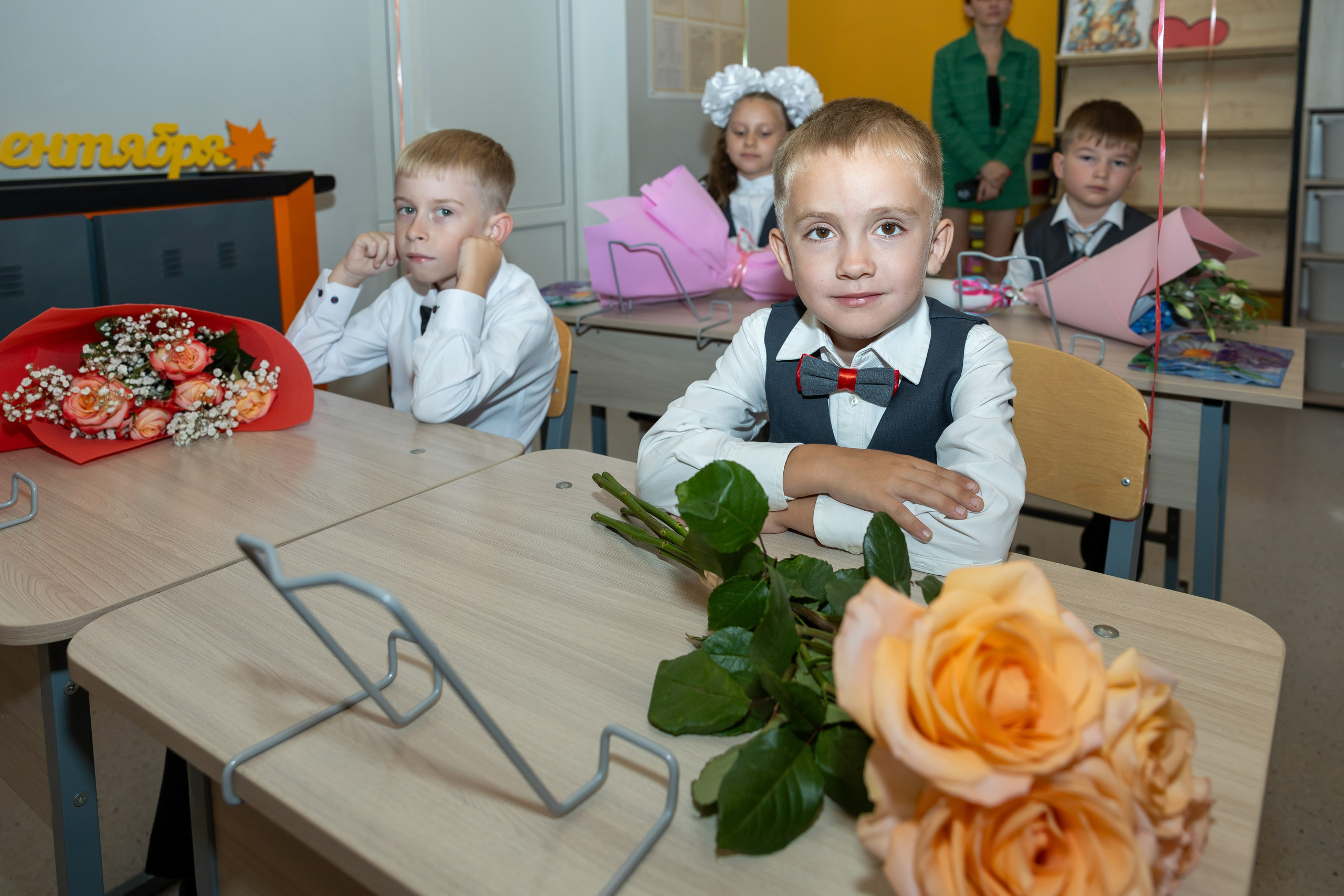 Первый раз в первый класс (репортажная съемка). Фотограф в Серпухове Наталья Руденко