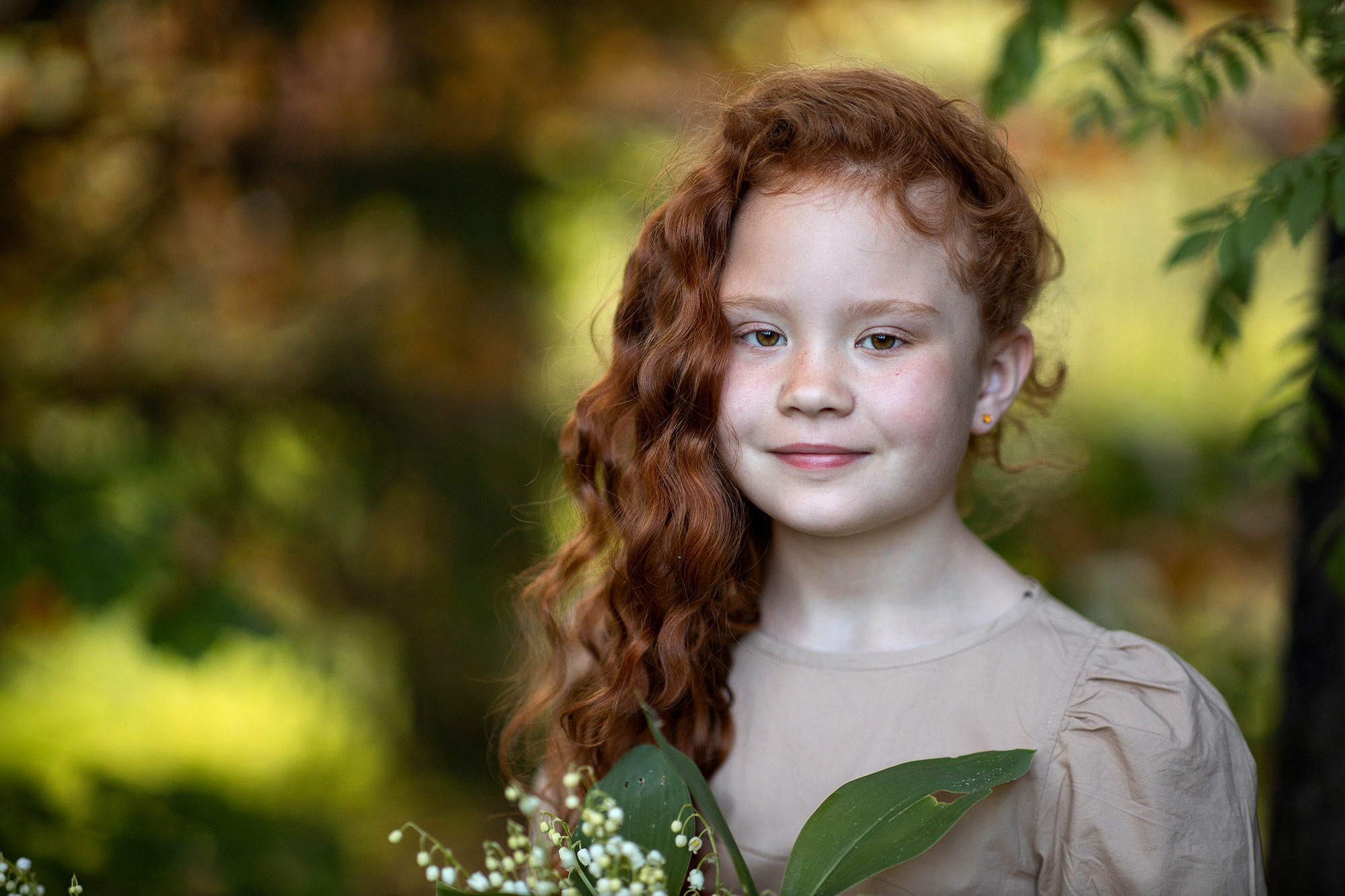 Маленькая нимфа. Детский и семейный фотограф в Твери Ольга Крестьянинова