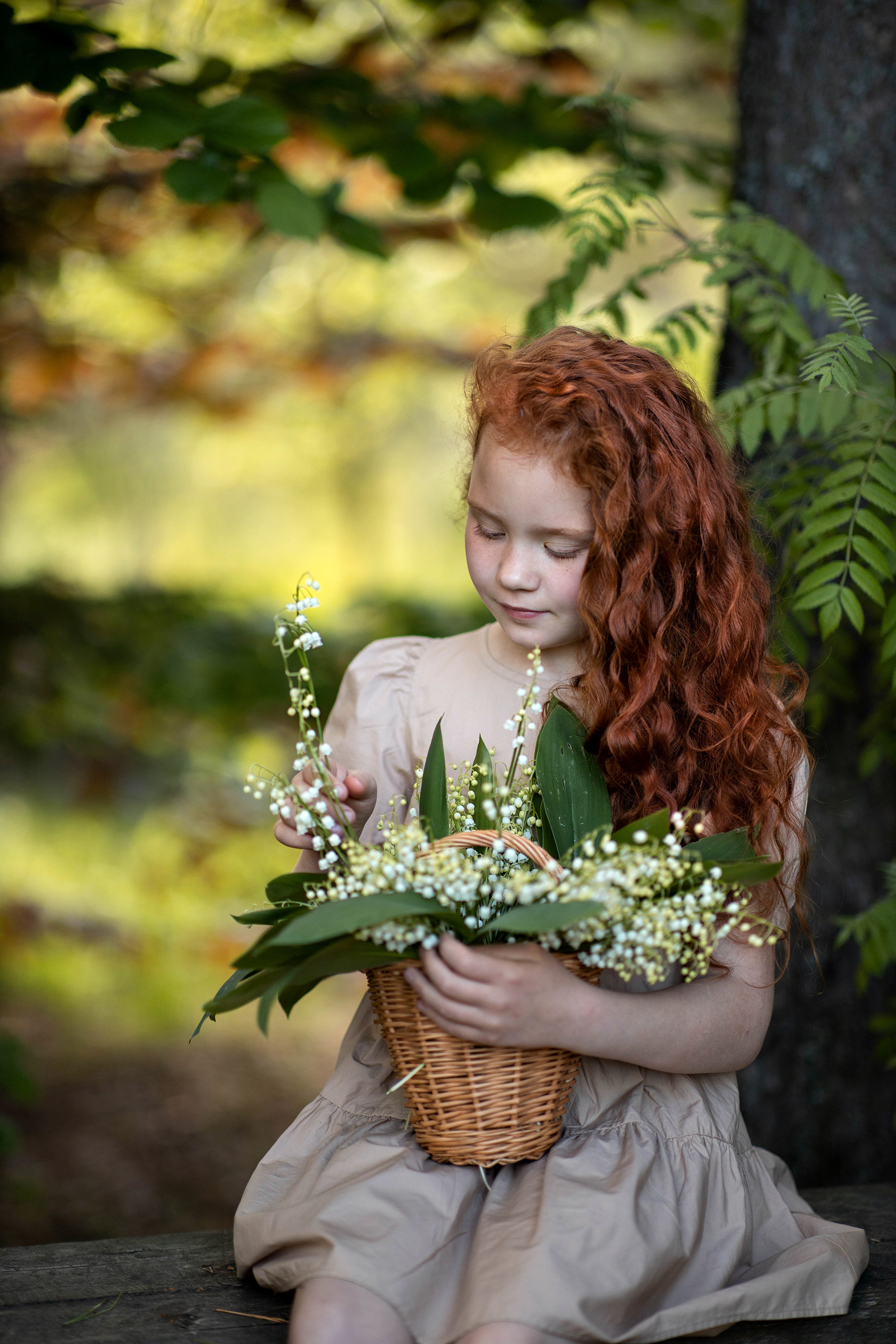 Маленькая нимфа. Детский и семейный фотограф в Твери Ольга Крестьянинова