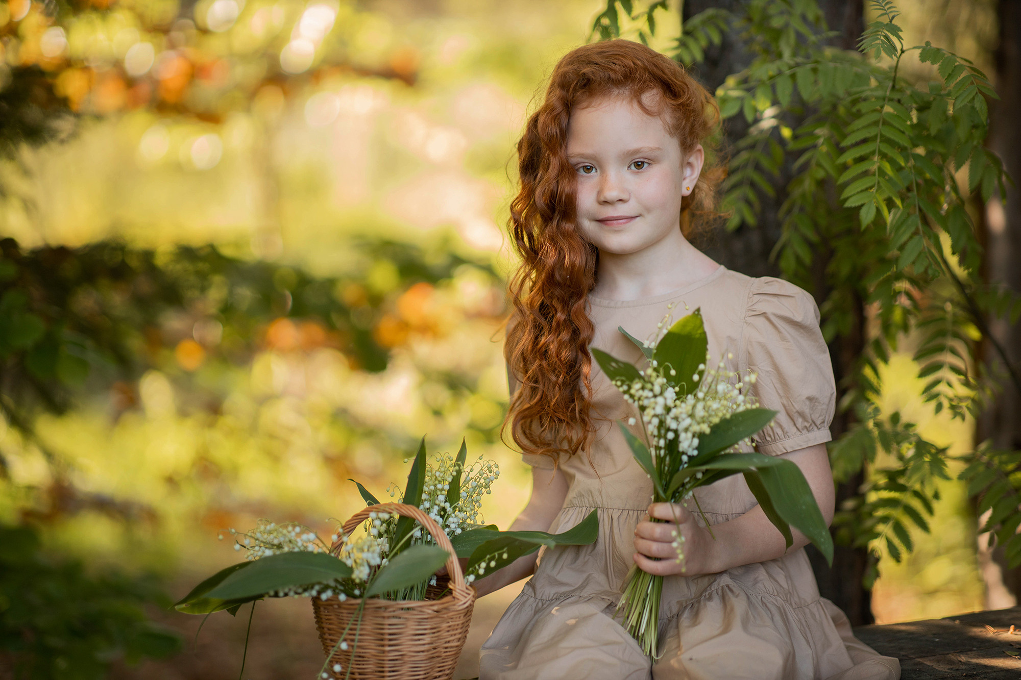 Маленькая нимфа. Детский и семейный фотограф в Твери Ольга Крестьянинова