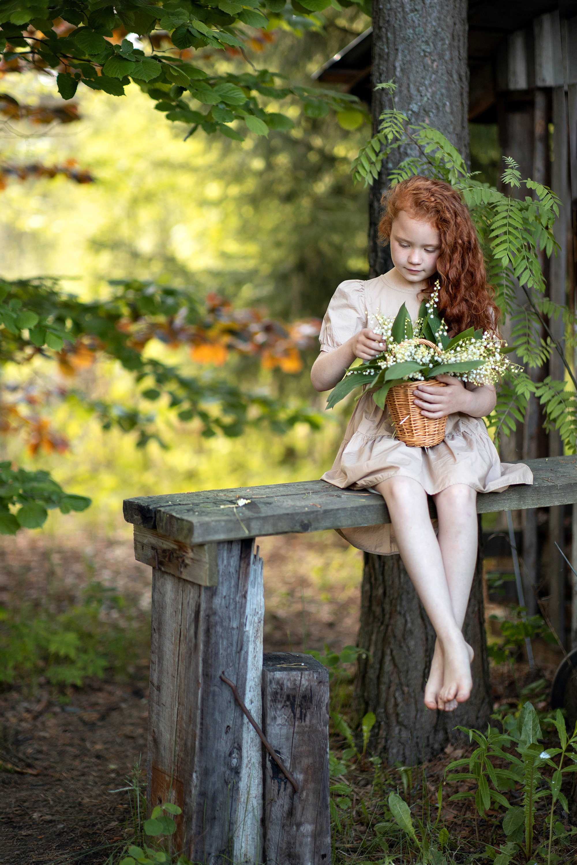 Маленькая нимфа. Детский и семейный фотограф в Твери Ольга Крестьянинова