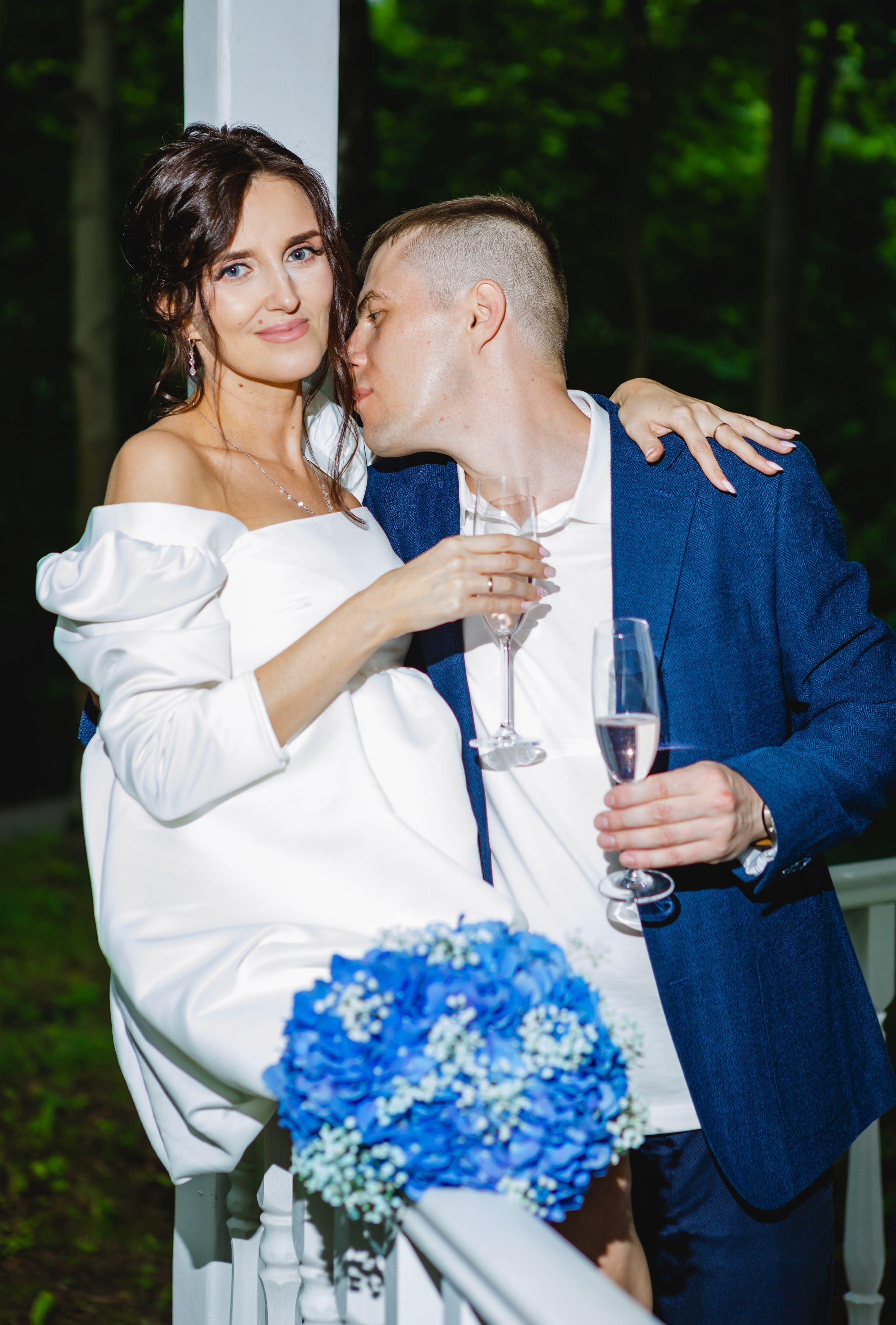 Свадебное Портфолио. Сайт с красивыми фотографиями и людьми