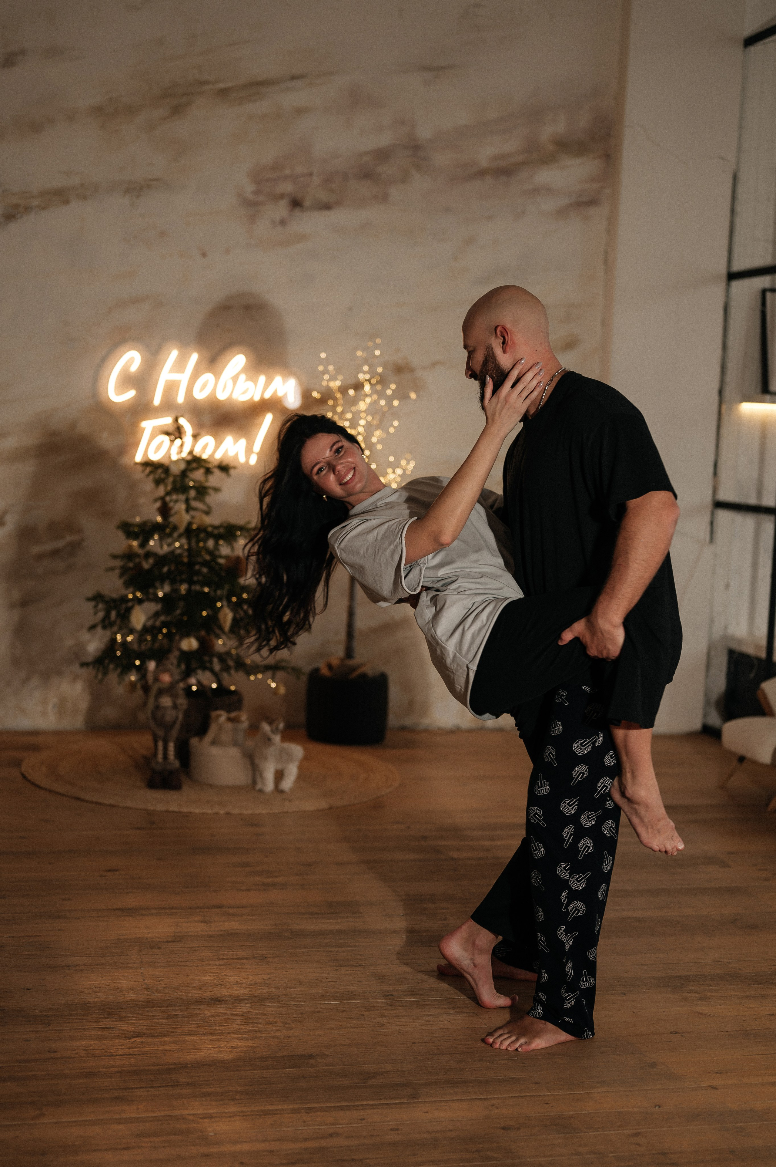 Новый год с блеском в глазах. Свадебный и семейный фотограф в Красноярске Виктория Тимонина