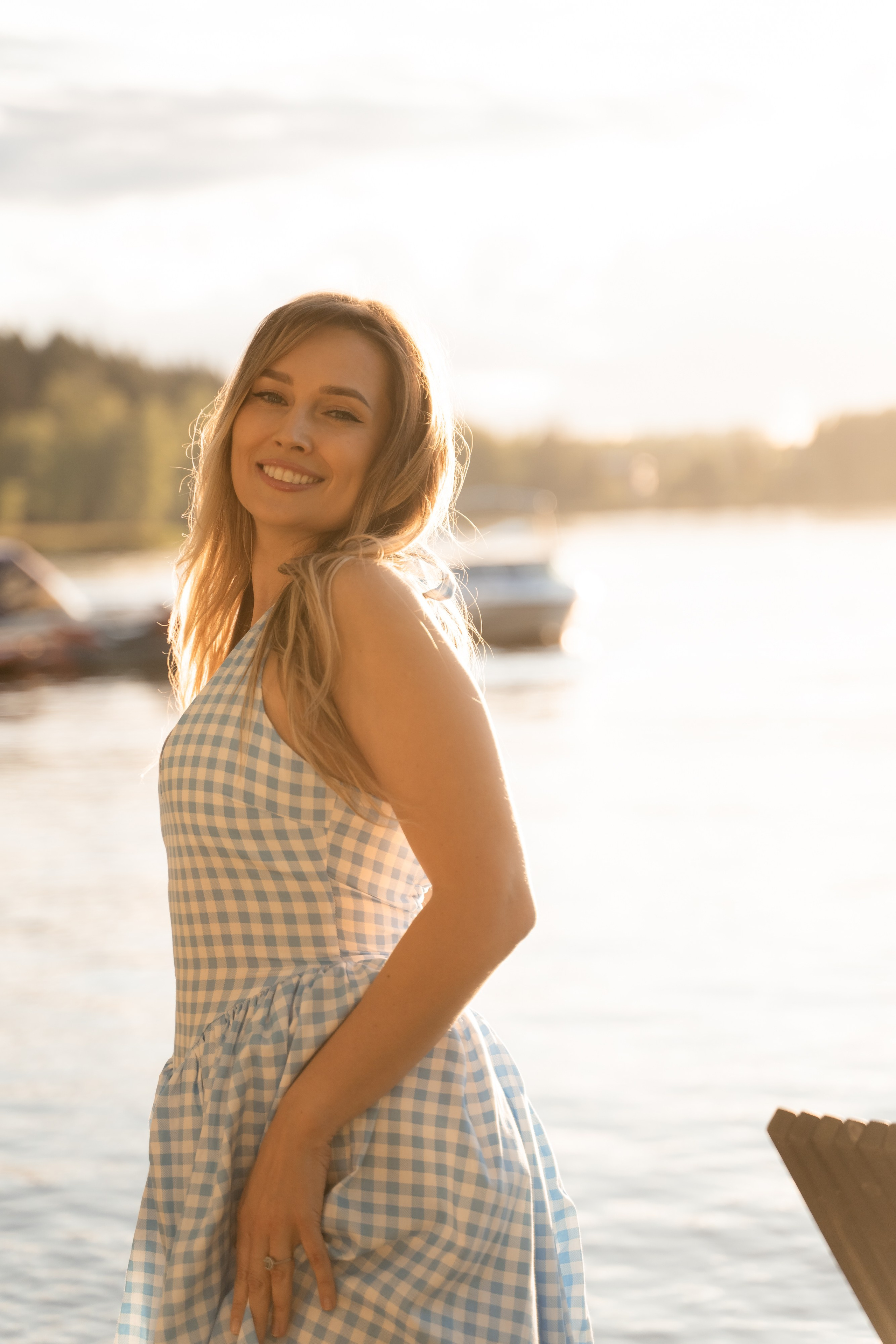 Летний день рождения Лены в яхт-клубе. Портретный и свадебный фотограф Алла Карени Москва