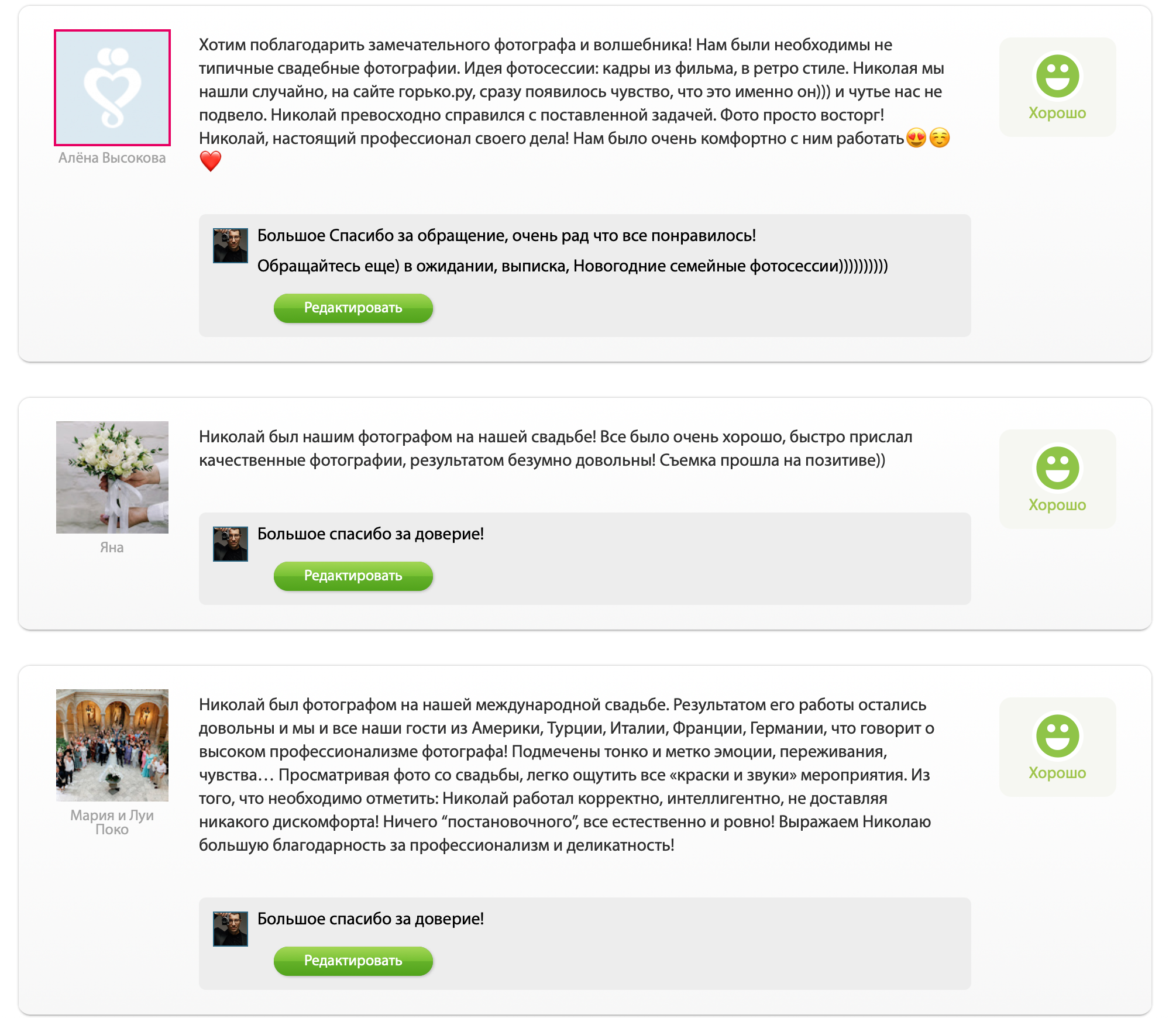 Фотограф Абрамов. Подрядчики и друзья сети свадебных площадок House for wedding