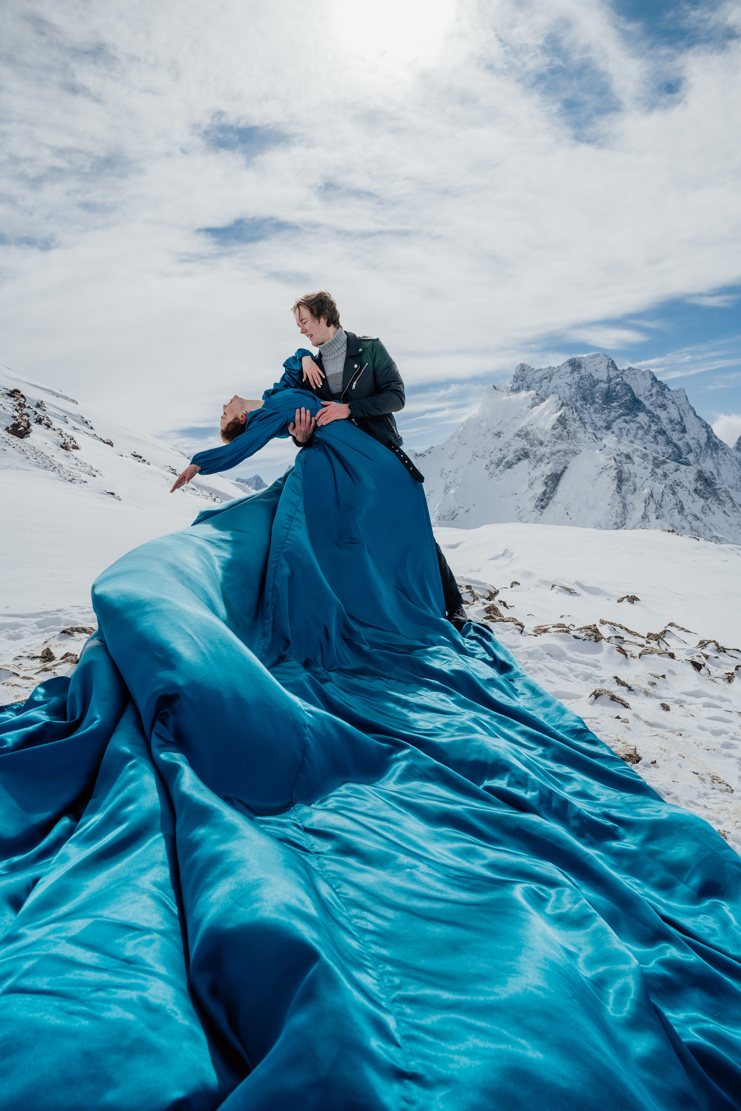 Съёмки в горах. Фотограф Диана Семенова