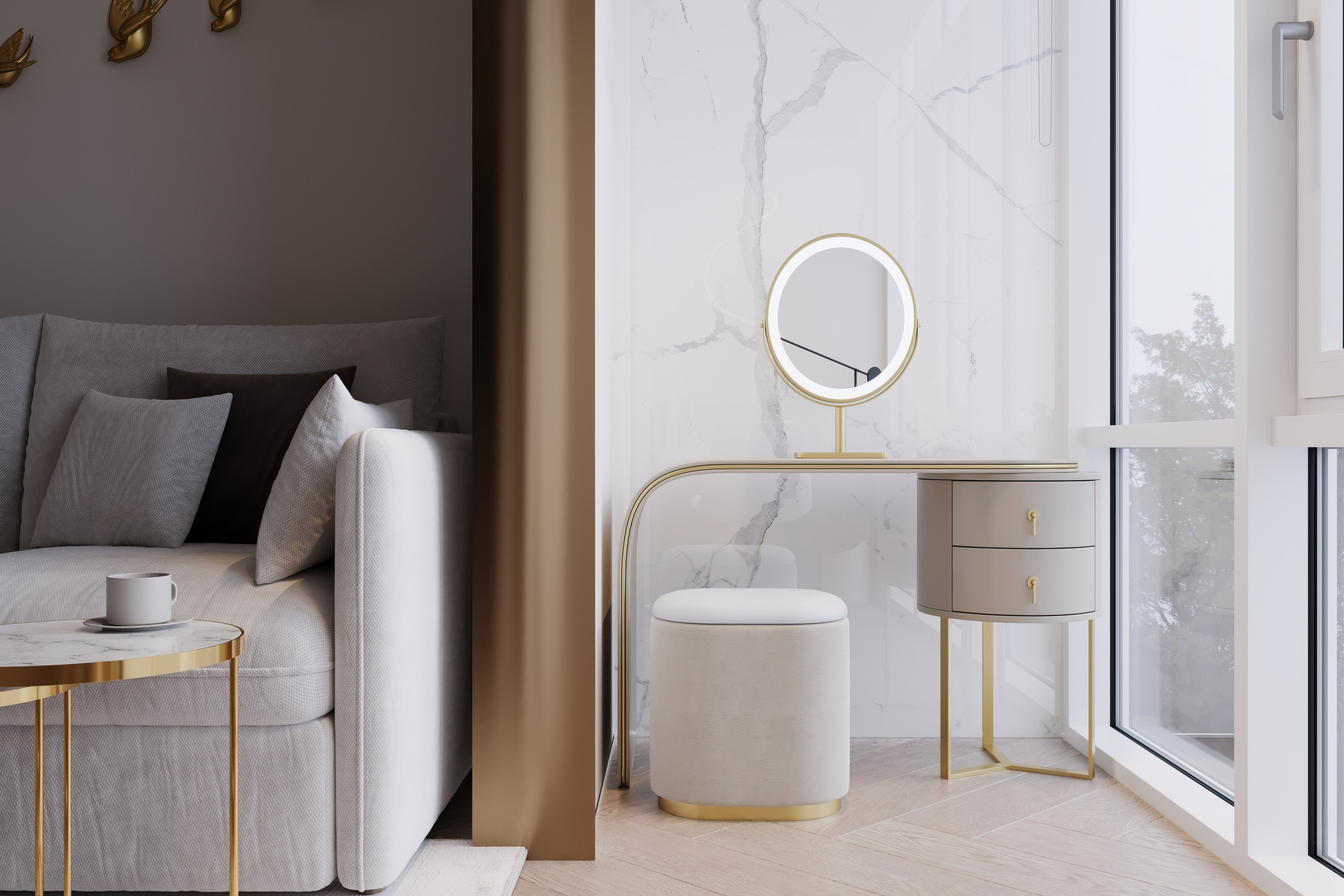 Квартира в ЖК Зеленый Бульвар. Arrogant Arch