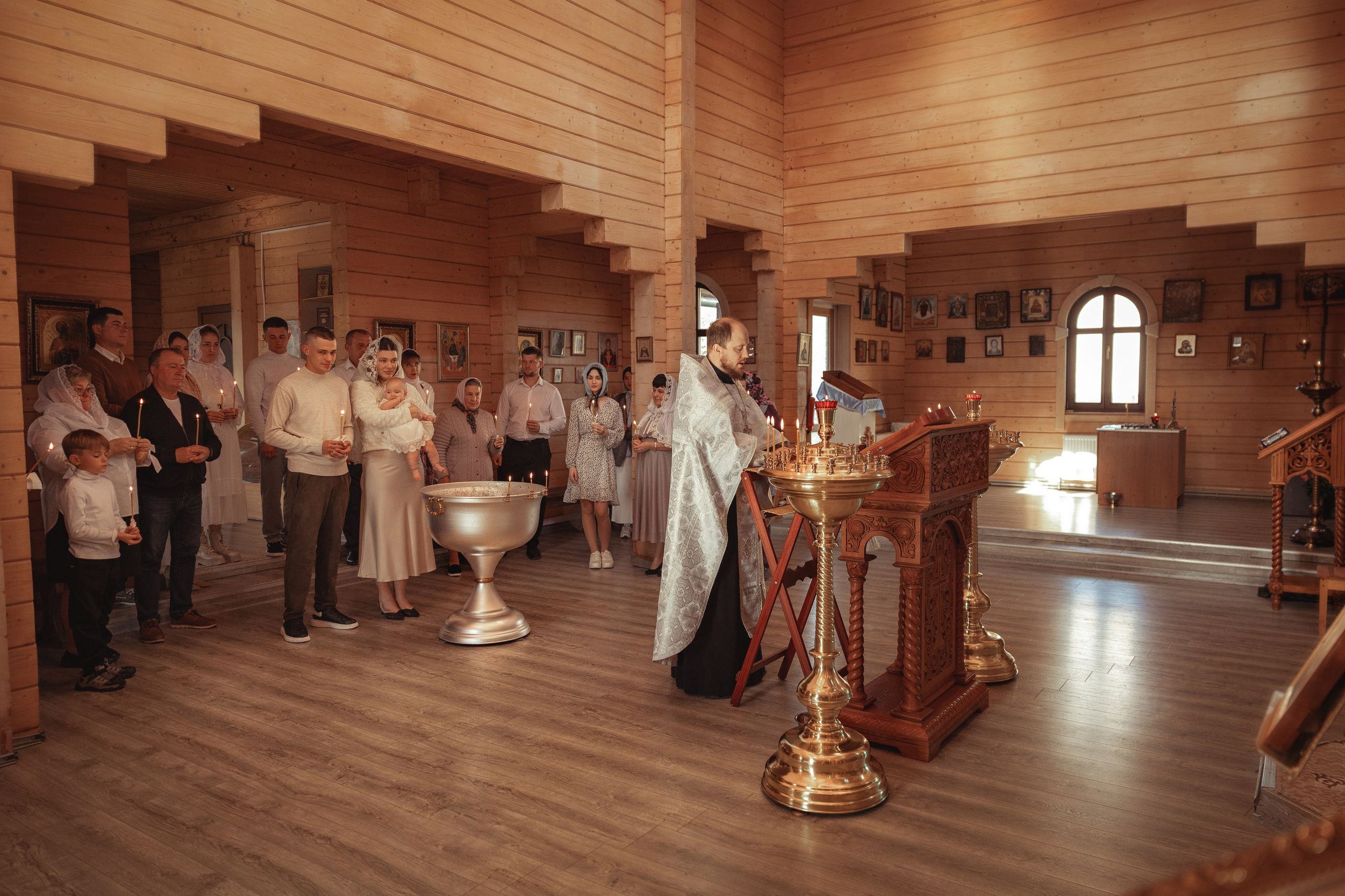 Таинство Крещения Ланы. Храм Покрова Пресвятой Богородицы. х Галицын. Фотограф на Крещение и Венчание Краснодарский край — Гранкина Юлия