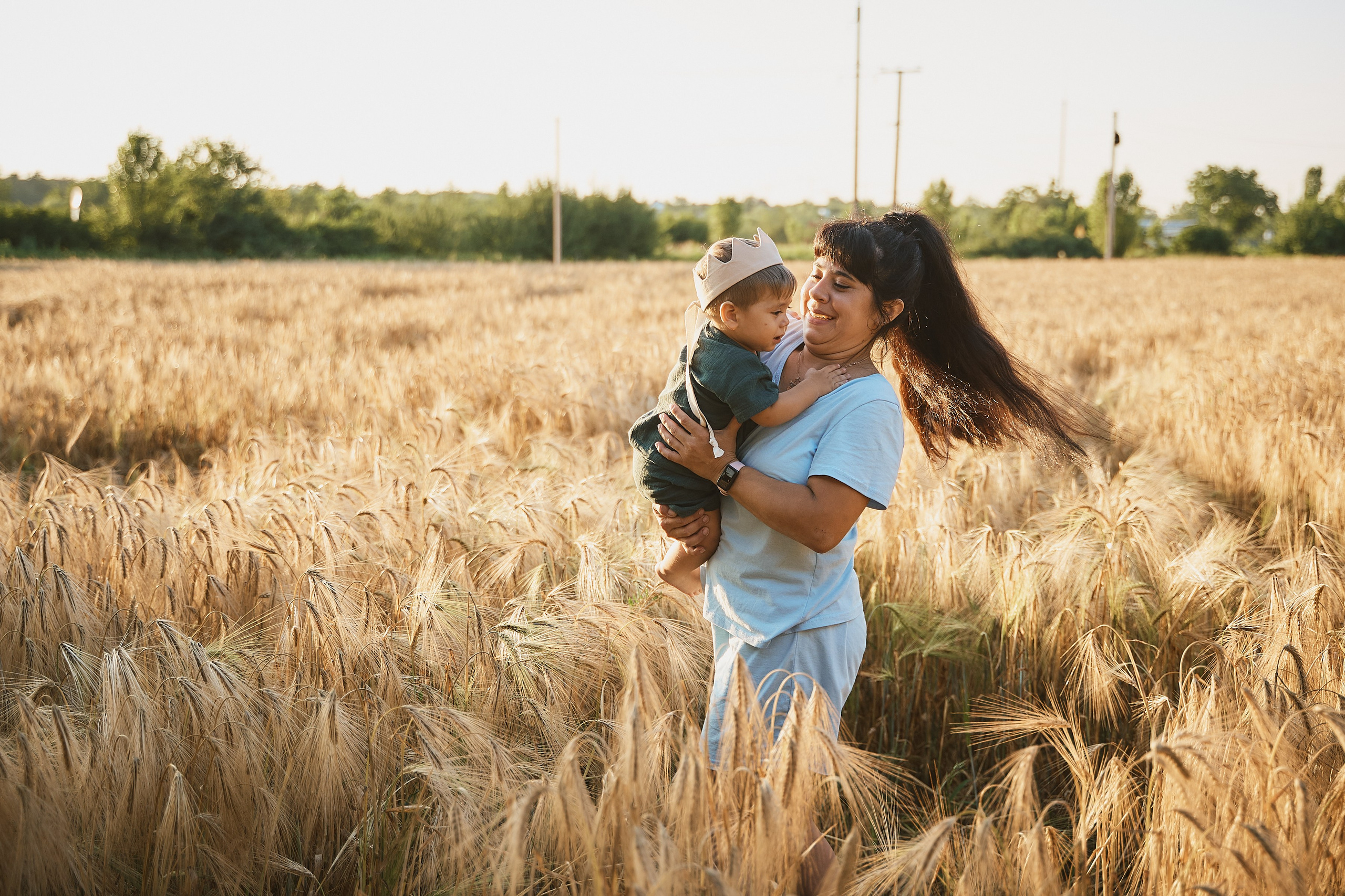 Маленький принц в поле. Петр Ступень. Свадебное, семейное фото и видео. Москва. Краснодар
