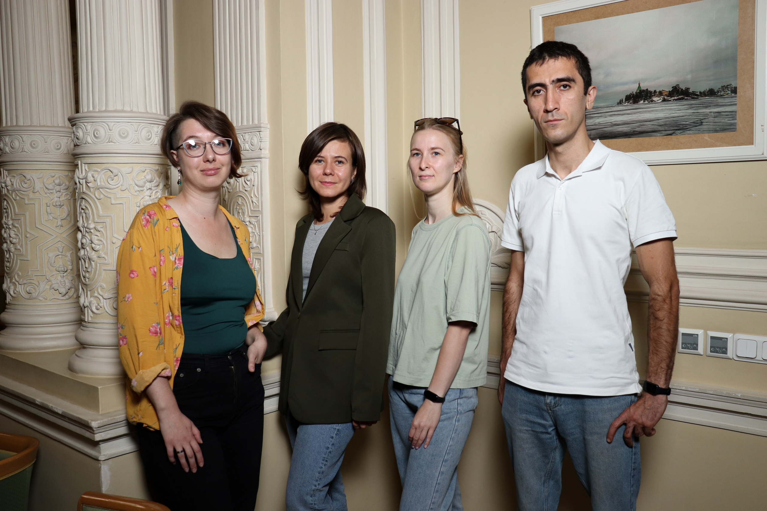 В библиотеке Лермонтова. Ивентный фотограф в Санкт-Петербурге Олег Комков