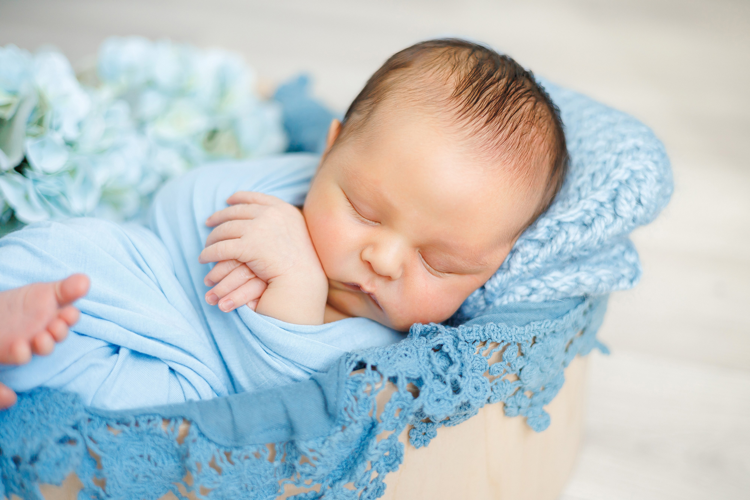 Дима, 8 дней. Фотограф новорождённых в Йошкар-Оле Ильмира Сидоркина