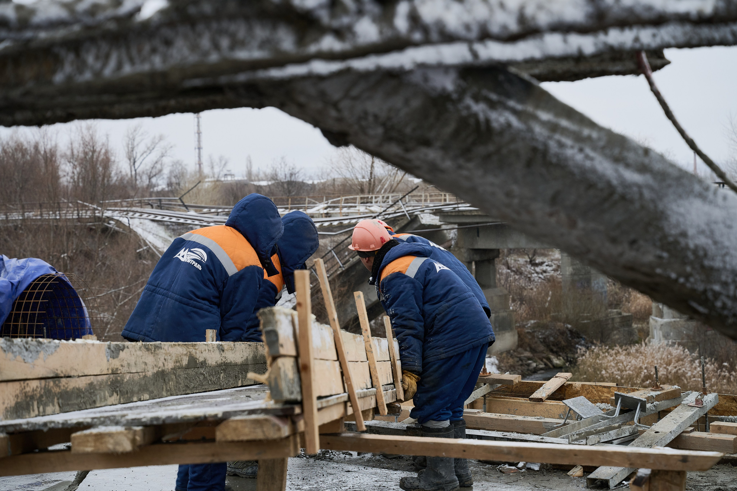 Северодонецк (Луганская область). Декабрь 2024. Фотограф Роман Адлер