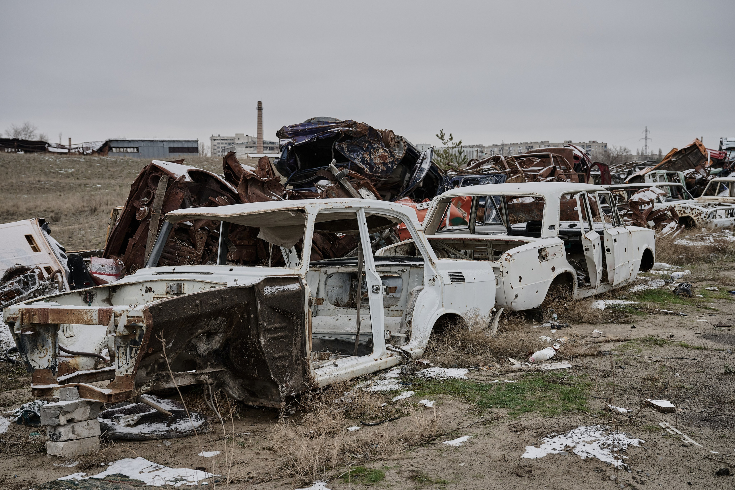 Северодонецк (Луганская область). Декабрь 2024. Фотограф Роман Адлер