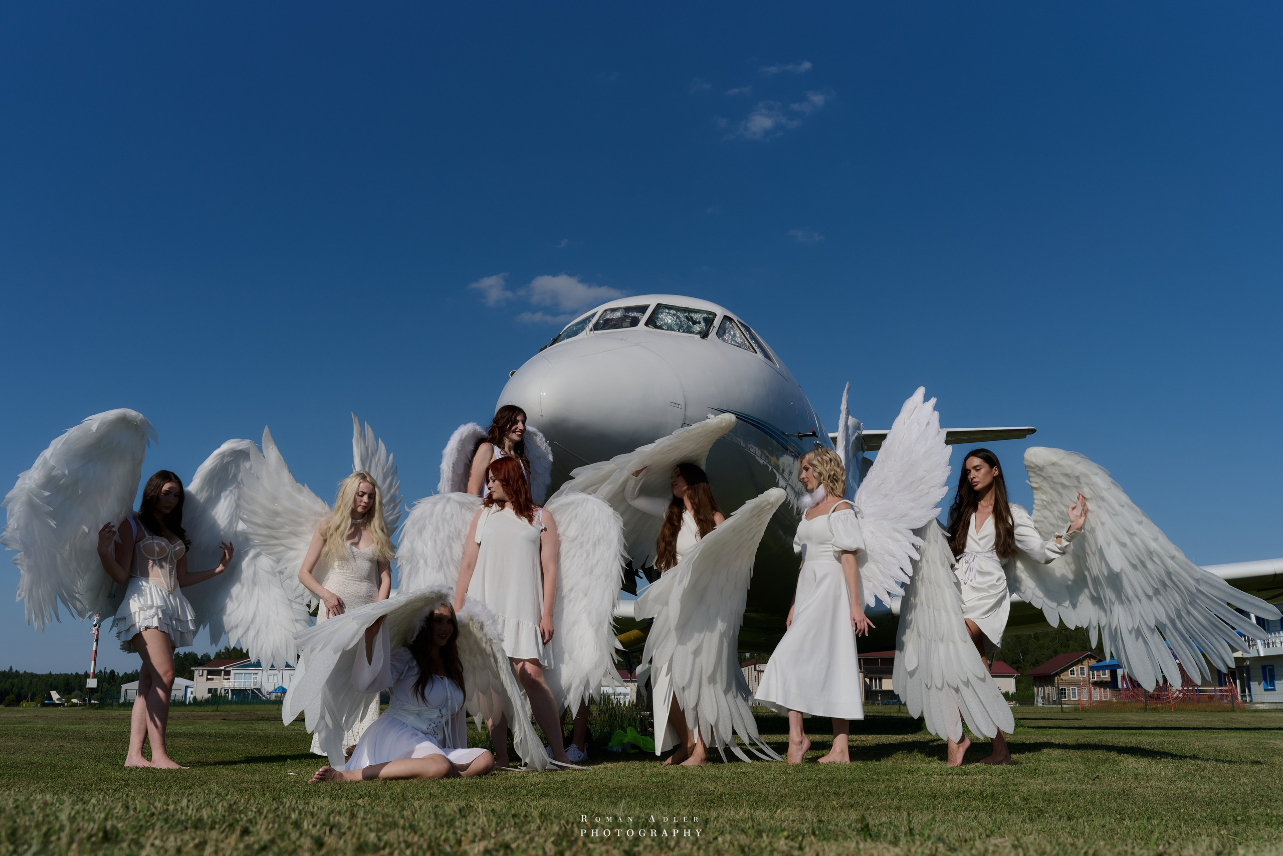 Ангелы ТОП Стюардесс. Фотограф Роман Адлер