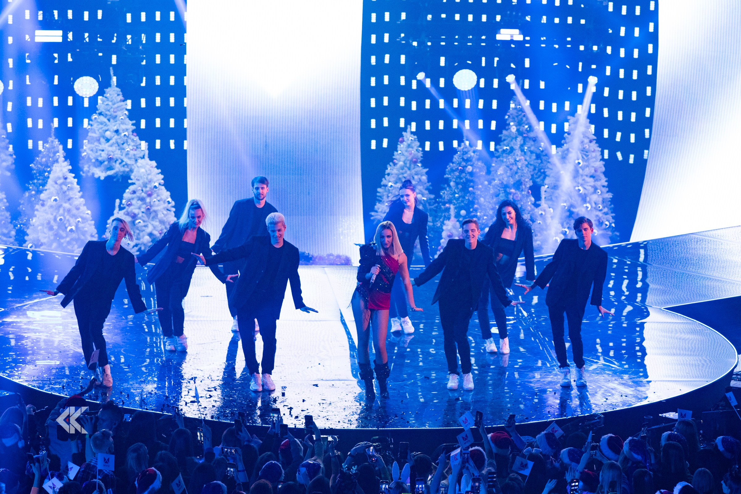 Танцы Ёлка МузТв. Фотограф в Москве Яна Полосина