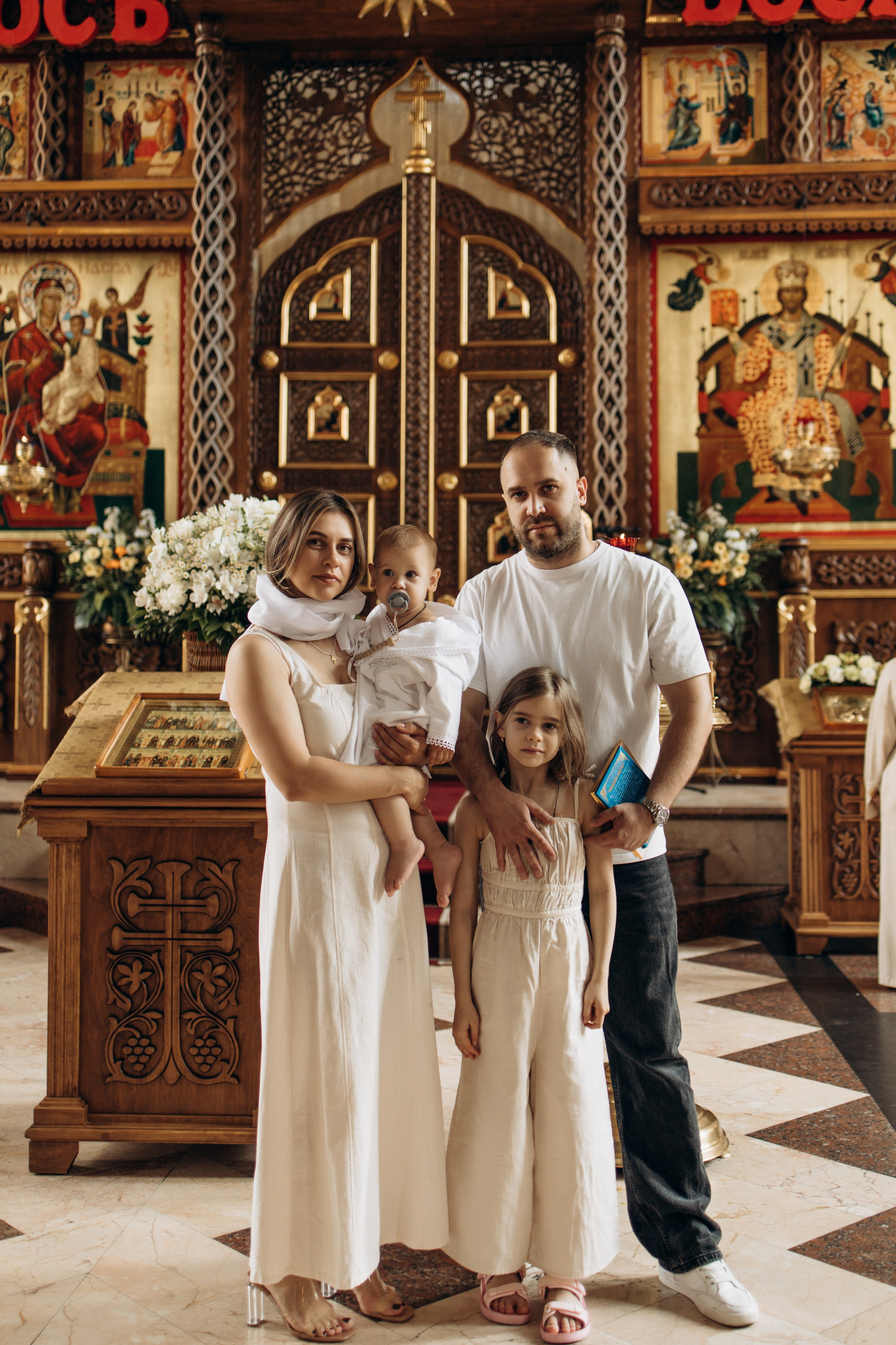 Крещение Радмира. Самый теплый фотограф в Краснодаре Рябоконь Ксения