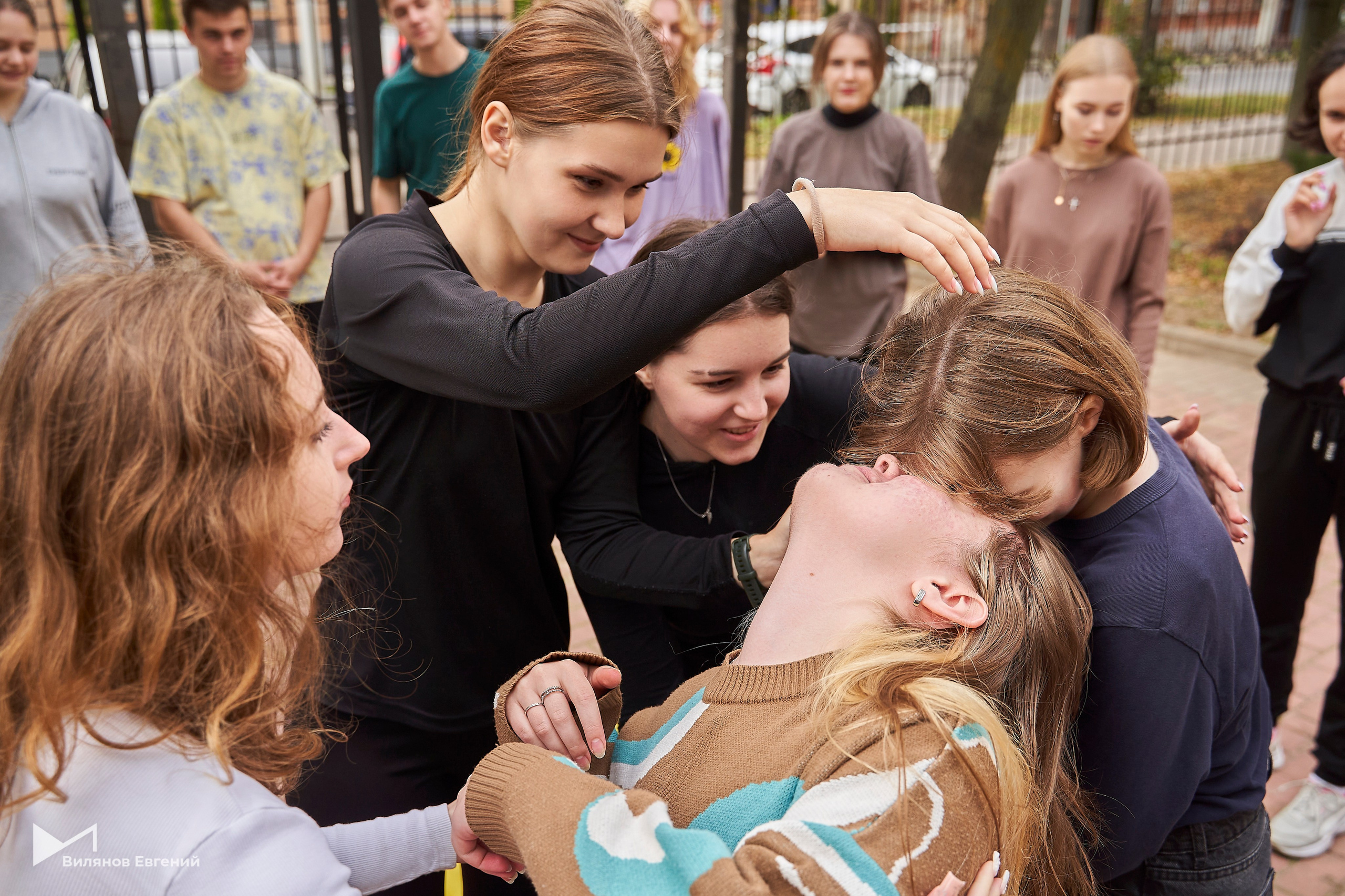 Мероприятие «Веревка» для первокурсников ННГАСУ. Репортажный фотограф Вилянов Евгений. Нижний Новгород