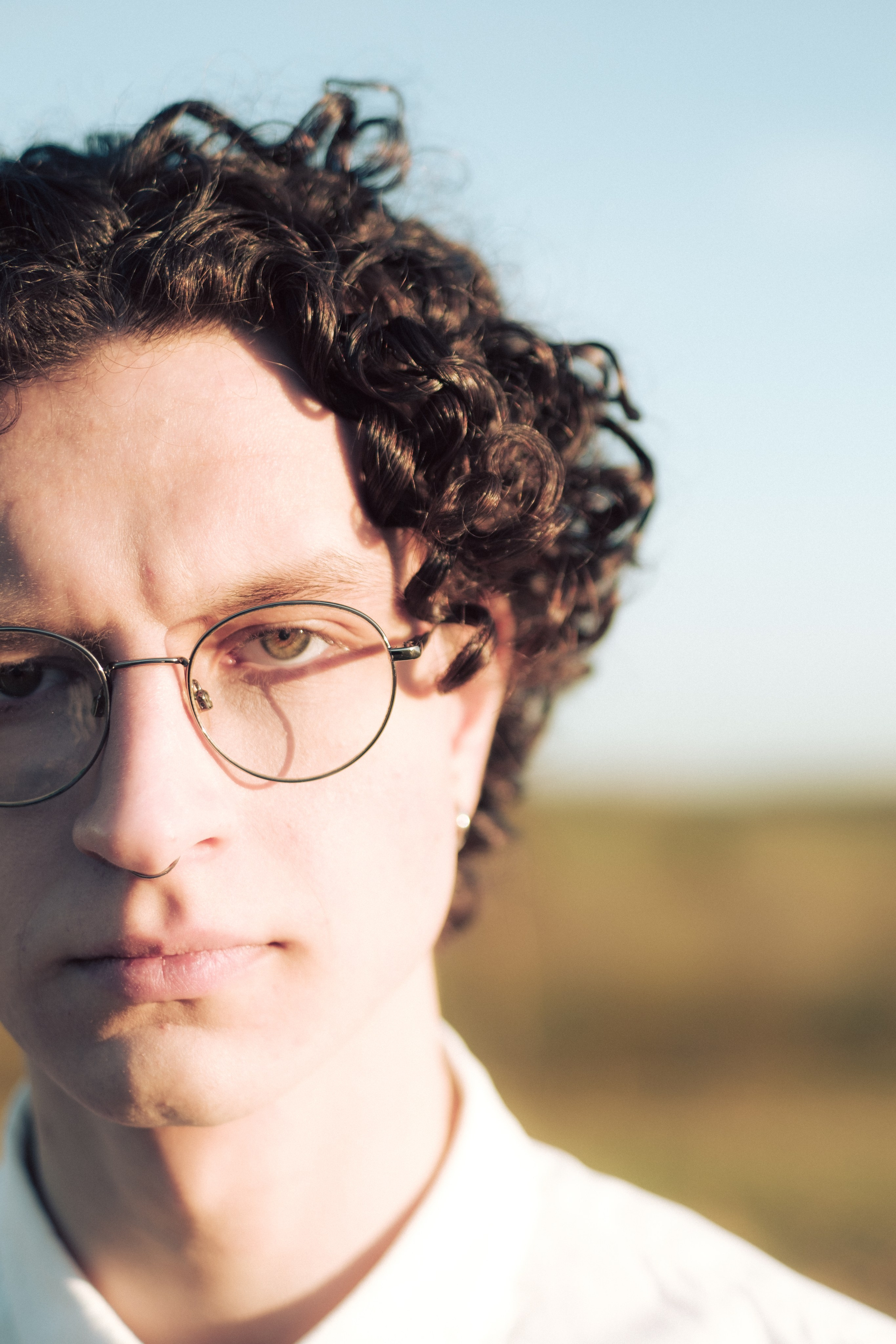 Андрей. Съёмка в поле. Lickord