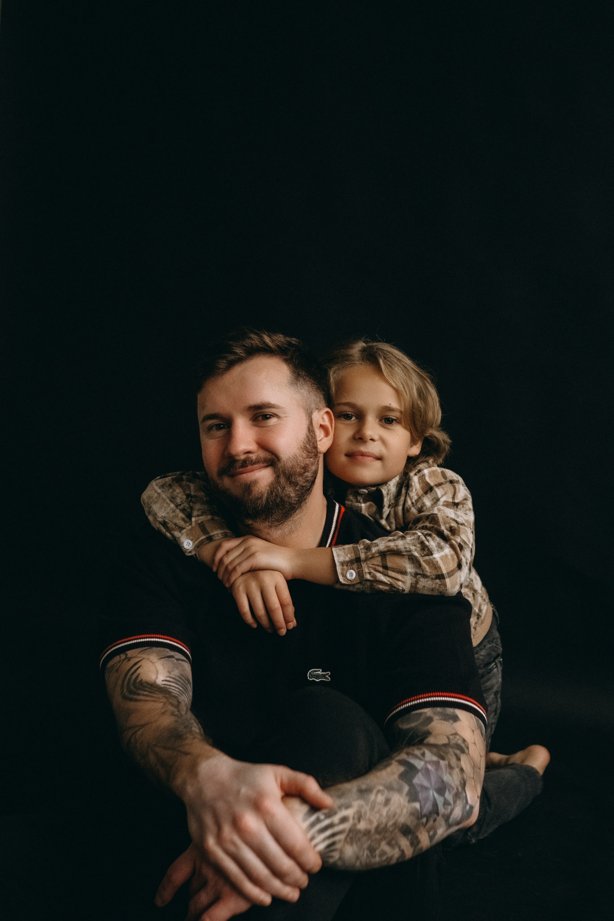 Папа и сын. Семейный фотограф в Санкт-Петербурге Дарья Косянчук